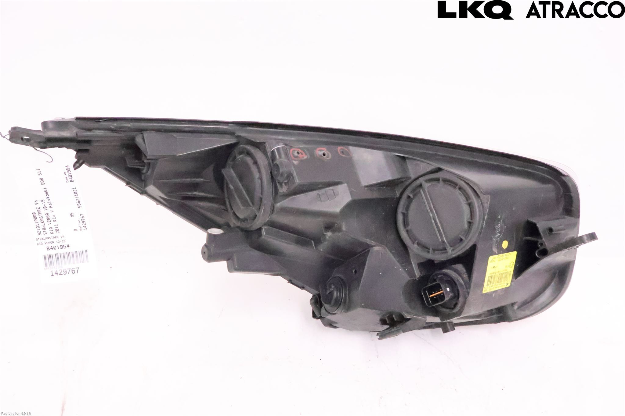 Kia VENGA 10-19 Strålkastare Vänster