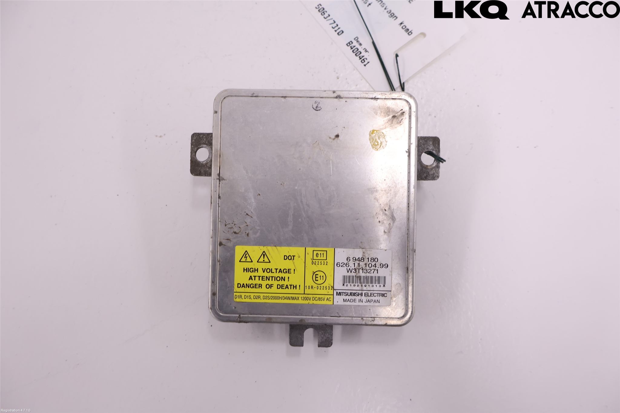 Volvo V70 08-13 Styrenhet Strålkastare