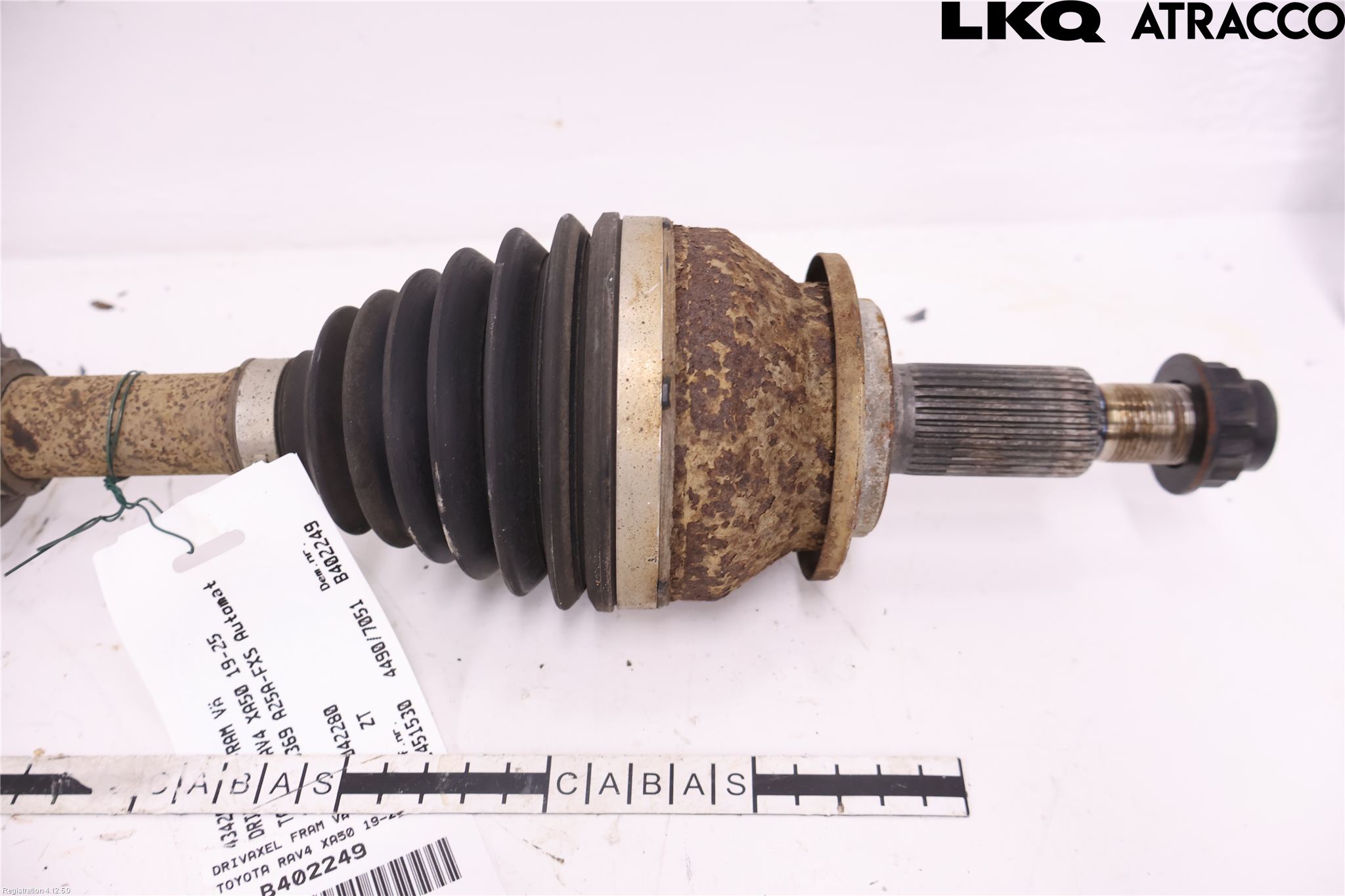 Toyota RAV4 19- Drivaxel Fram Vänster