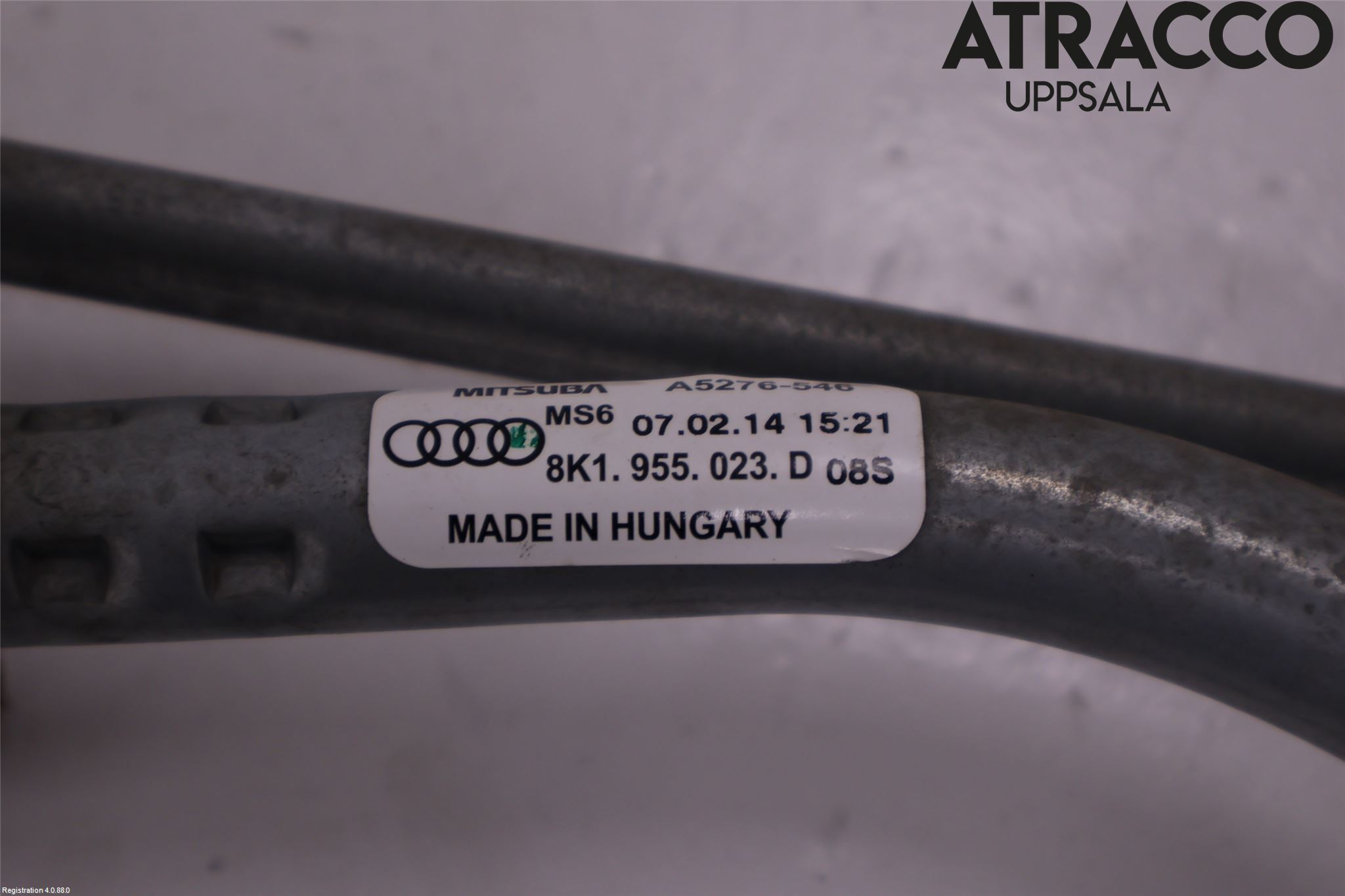 Audi A4 ALLROAD 09-16 Torkarmotor Vindruta