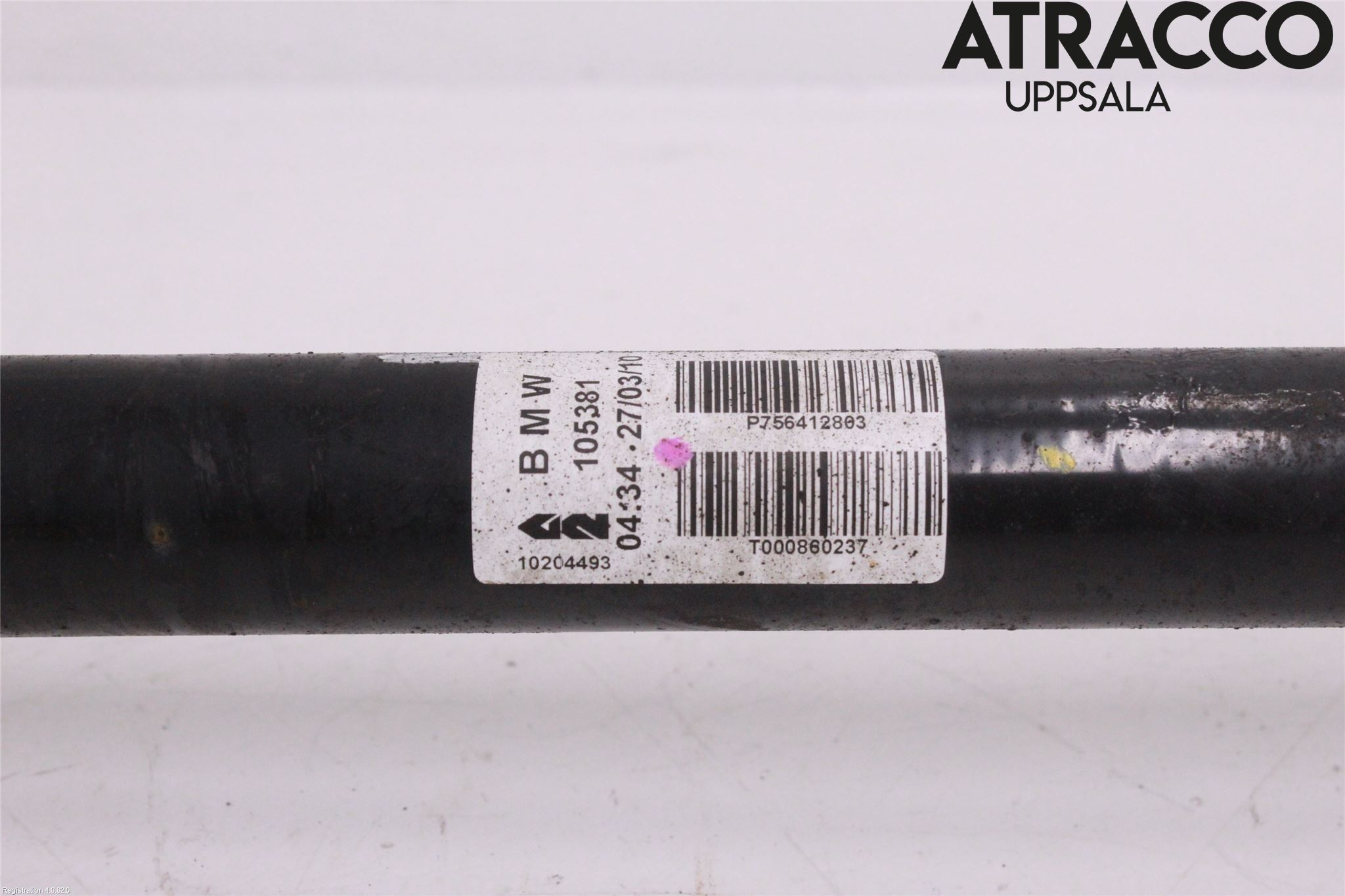 BMW X5 E70 07-13 Drivaxel Bak Höger