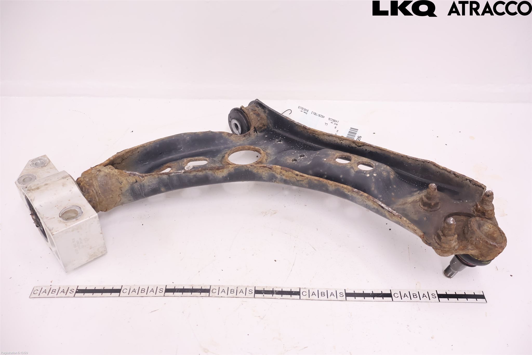 Volkswagen VW PASSAT 11-14 Bärarm Fram Undre Vä