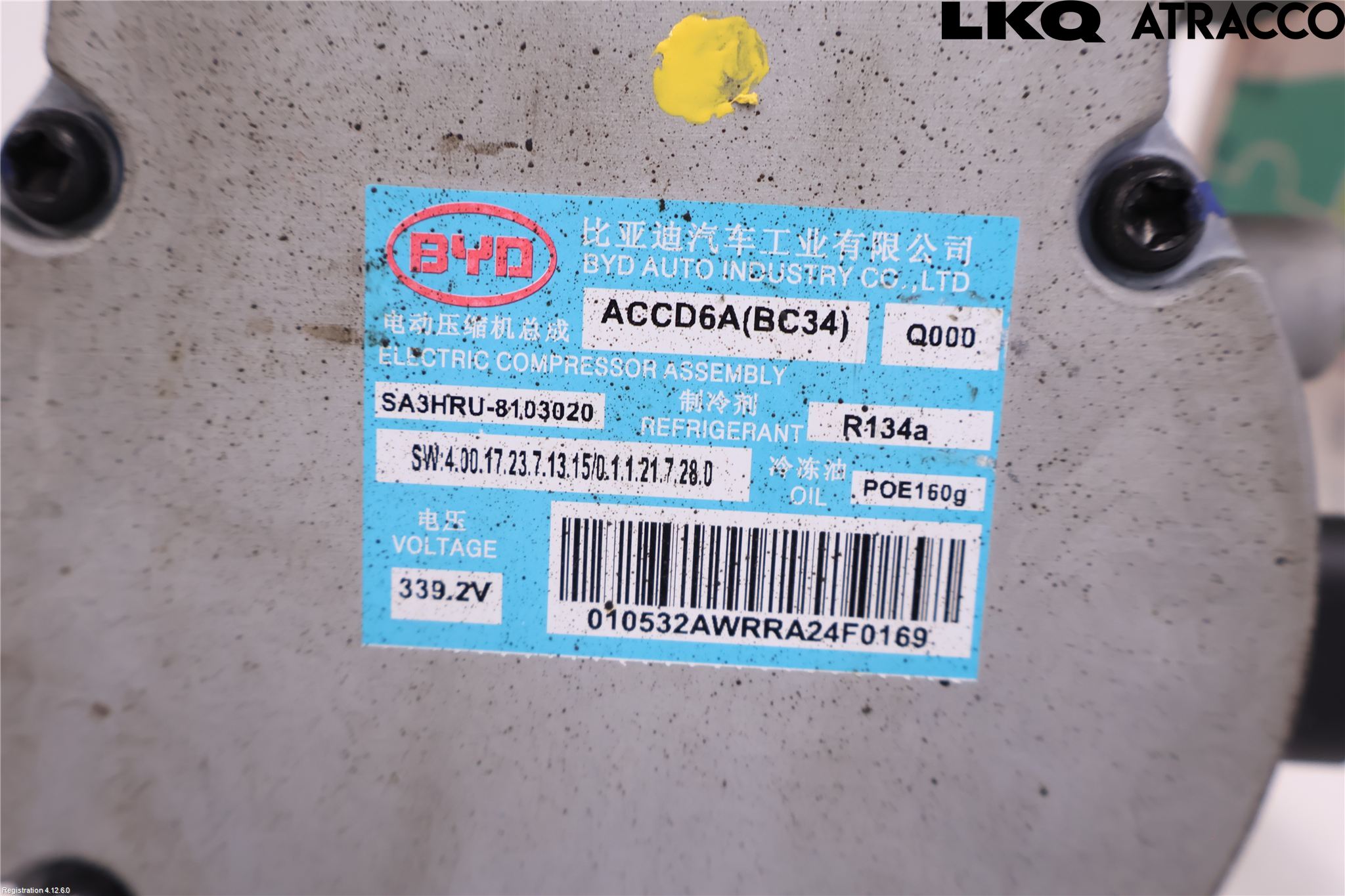BYD SEAL U 24- Ac Kompressor