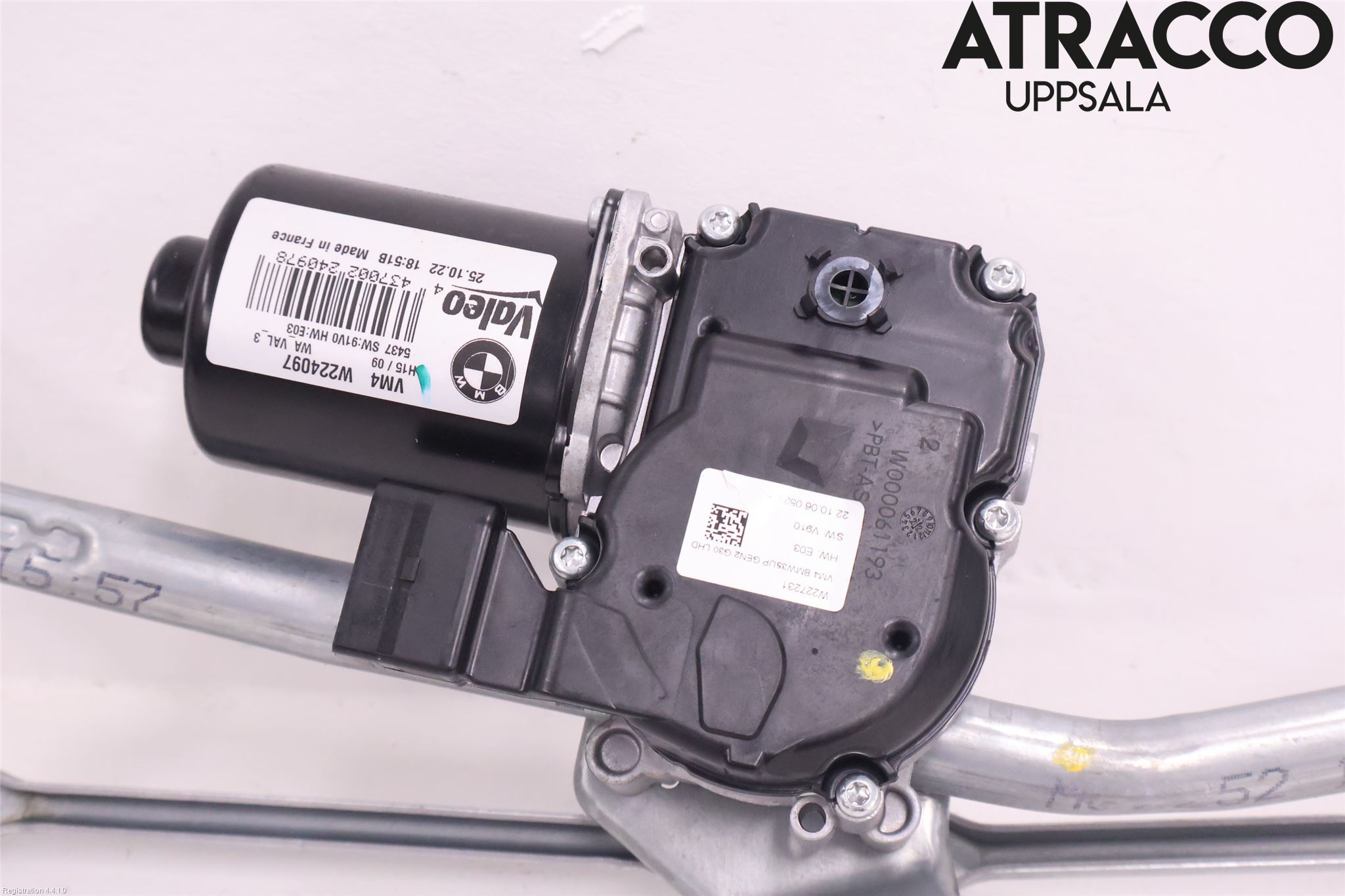 BMW 5 G30/G31/F90 17-23 Torkarmotor Vindruta