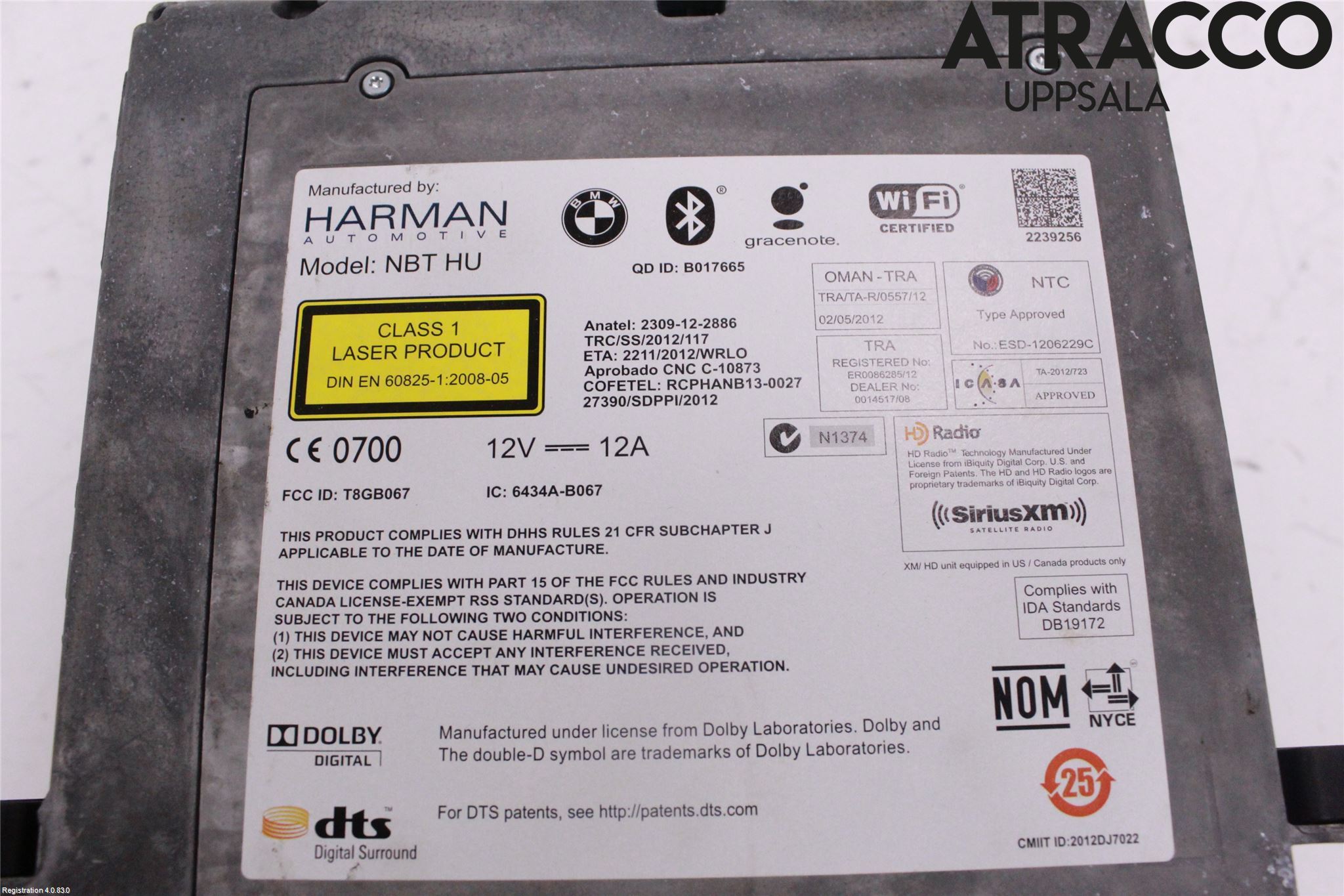 BMW 6 GRAN COUPÉ F06 12-19 Gps Navigator