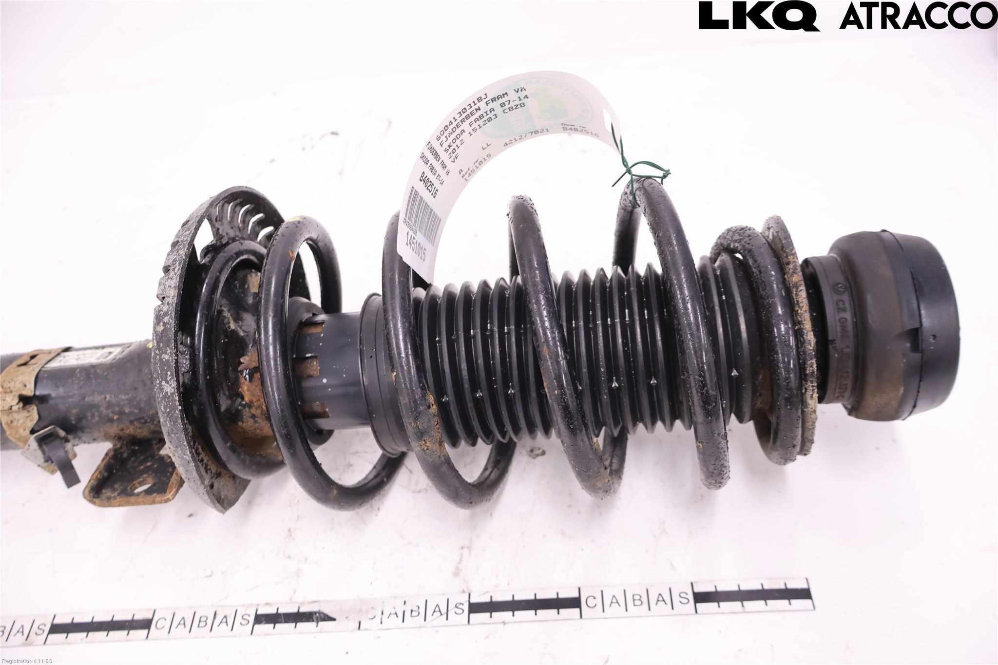 Skoda FABIA 07-14 Fjäderben Fram Vänster