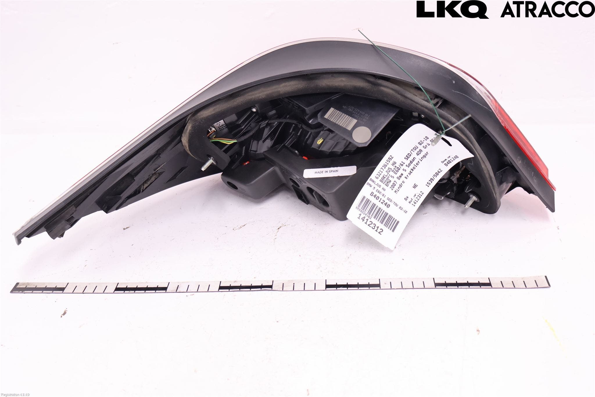 BMW 5 E60/61 Sed/Tou 02-10 Bakljus Höger