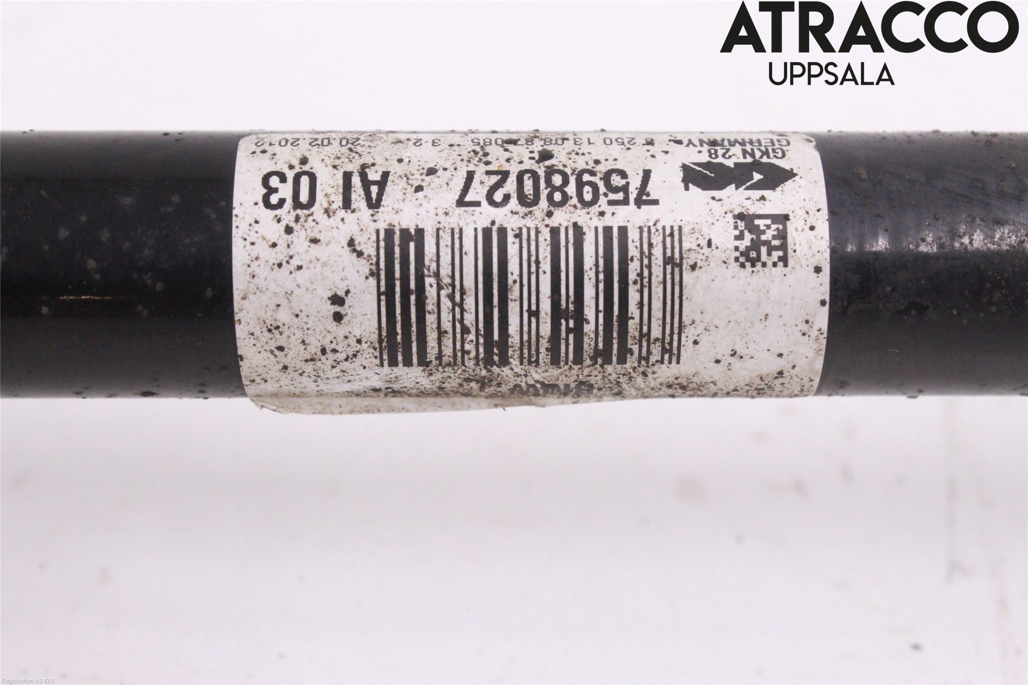 BMW X3 F25 10-17 Drivaxel Fram Vänster