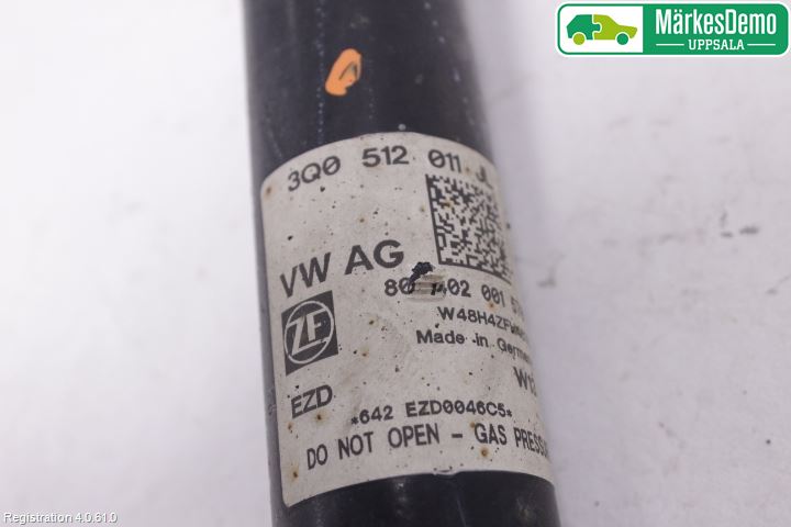 Volkswagen VW PASSAT 15-19 Stötdämpare Bak