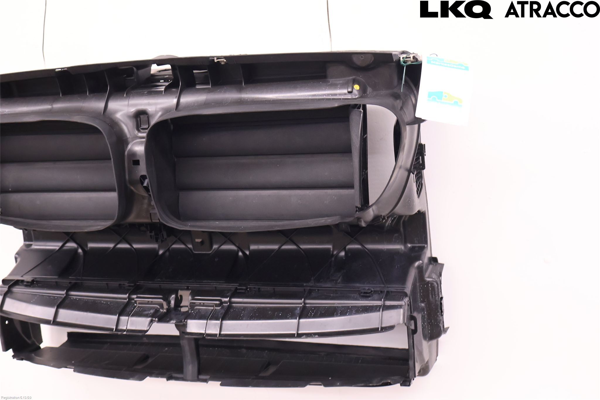 BMW 5 F10/F11/F18 09-17 Deflektor Plåt-Plast Kylning
