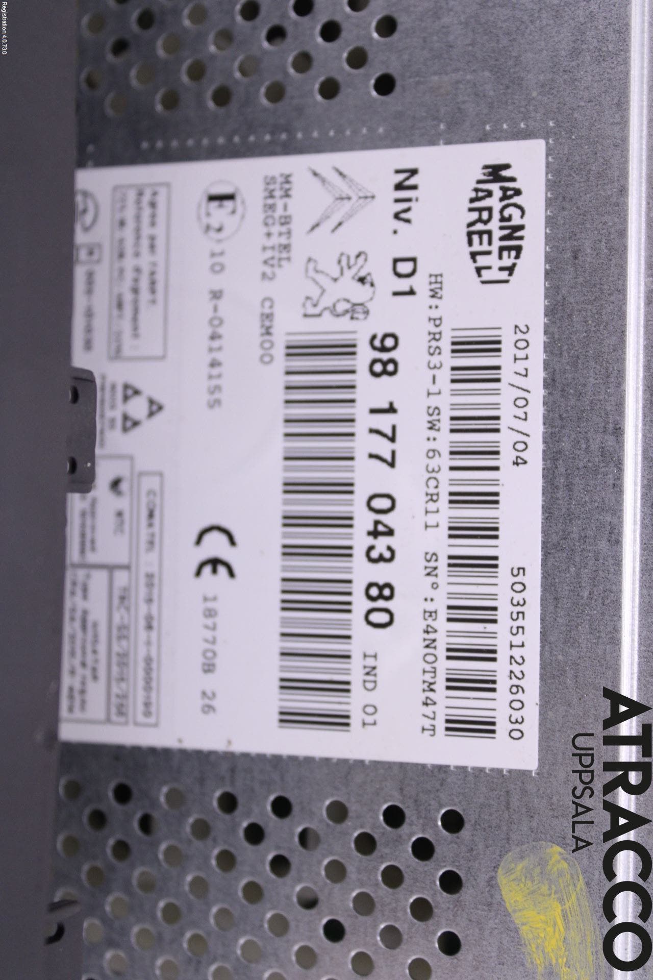 Citroen BERLINGO 08-18 Cd Radio - Multimediapanel