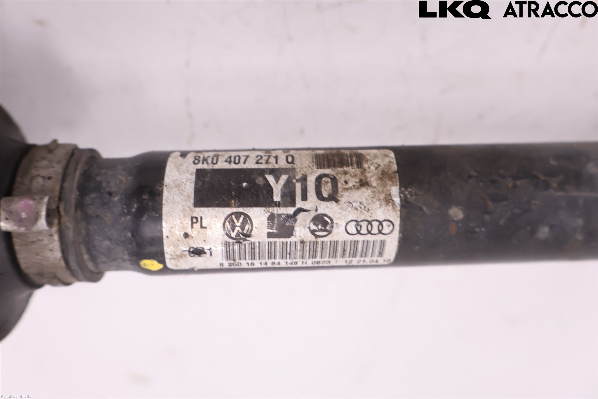 Audi A5 07-16 Drivaxel Fram Vänster