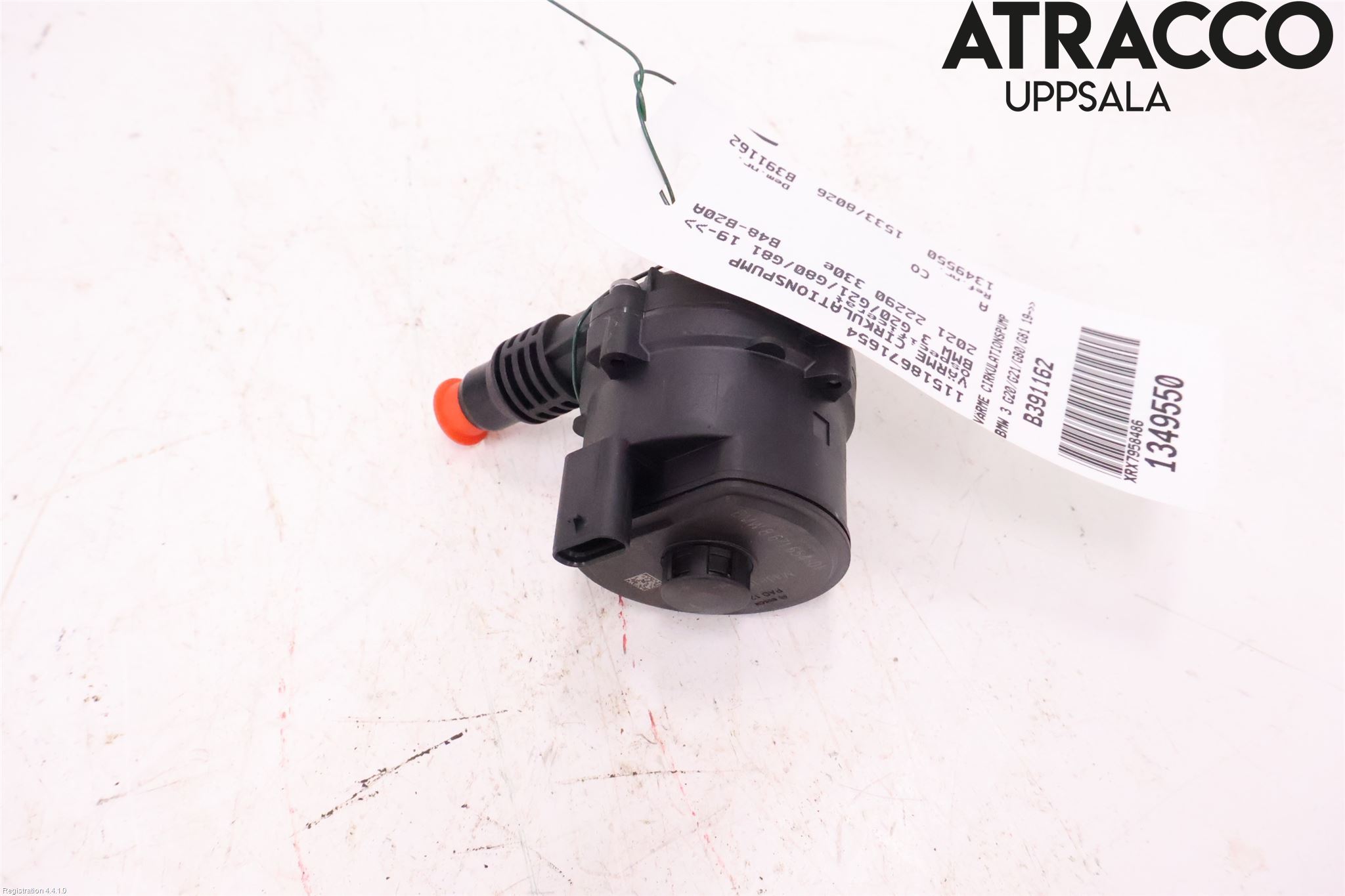 BMW 3 G20/G21/G80/G81 19- Värme Cirkulationspump