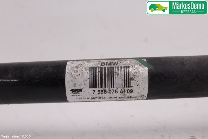 BMW 6 F12/F13 10-18 Drivaxel Bak Vänster