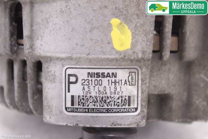 Nissan MICRA 11-16 Generator