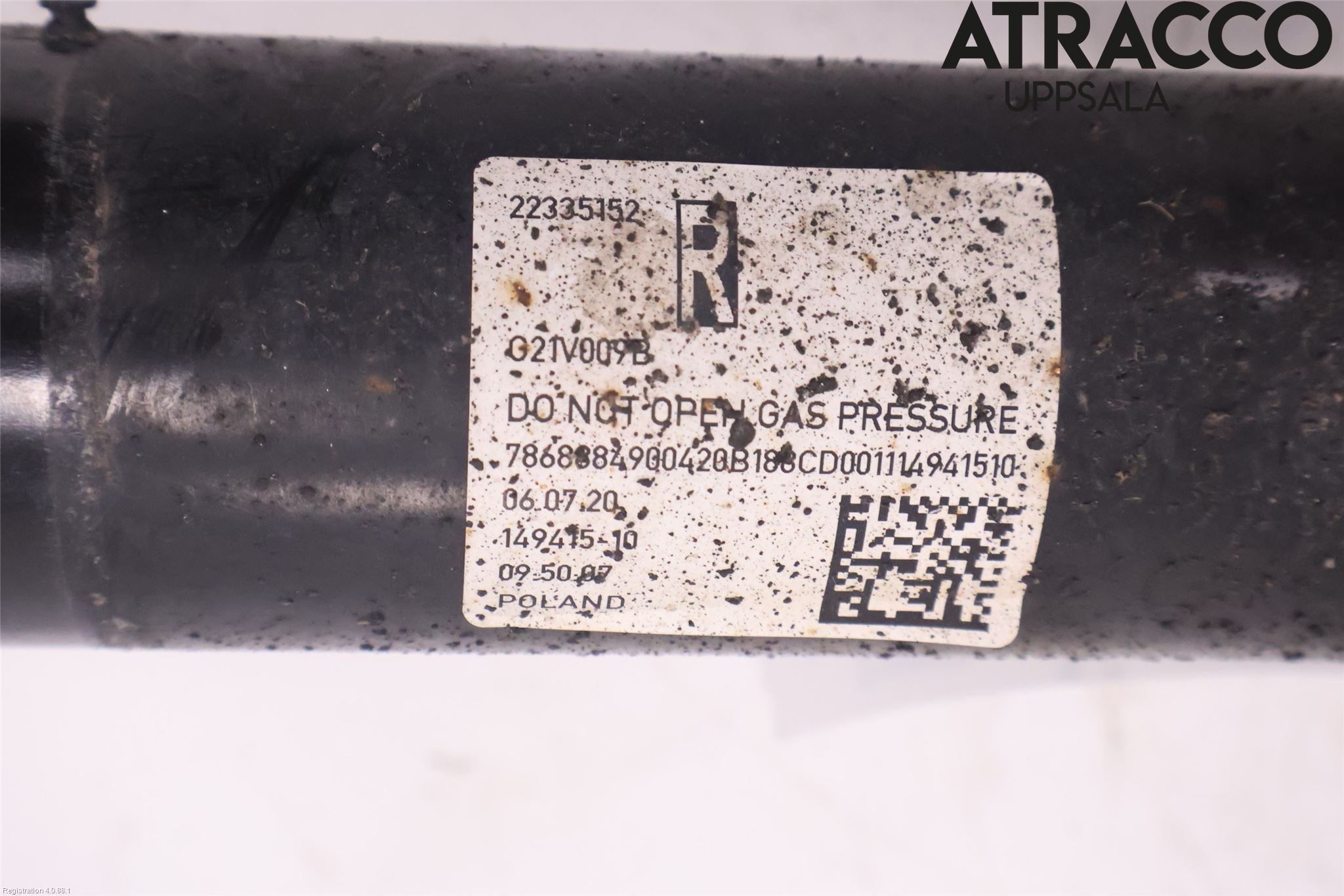 BMW 3 G20/G21/G80/G81 19- Fjäderben Fram Höger