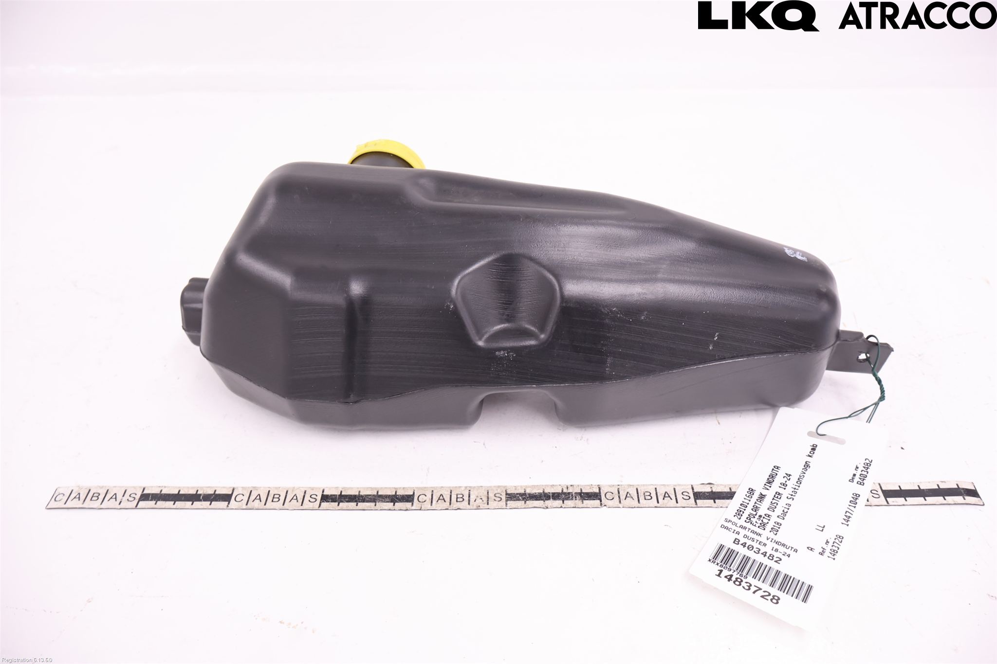Dacia DUSTER 18-24 Spolartank Vindruta