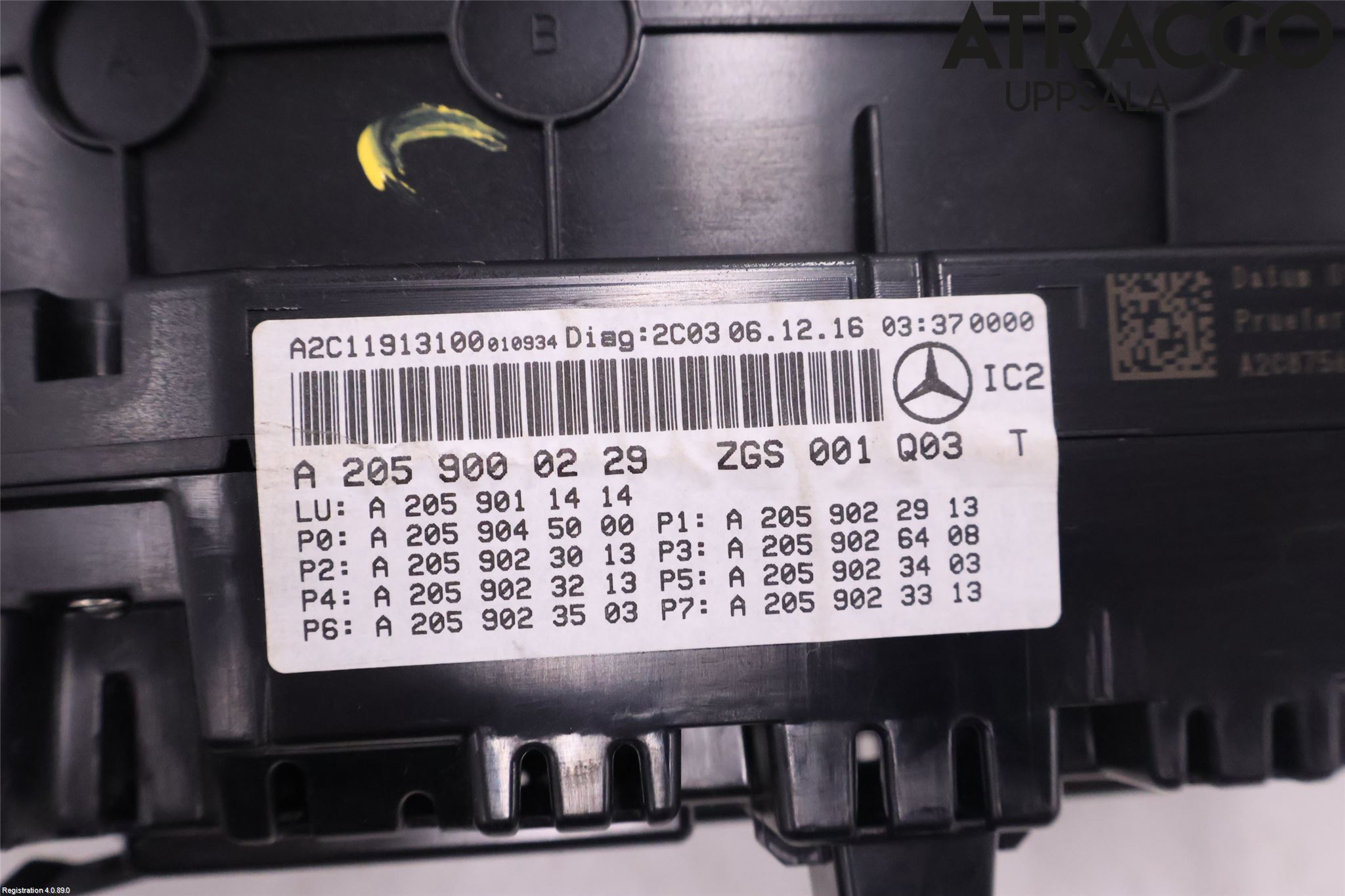 Mercedes-Benz MB C-KLASS (W205) 14-21 Instrument Komb
