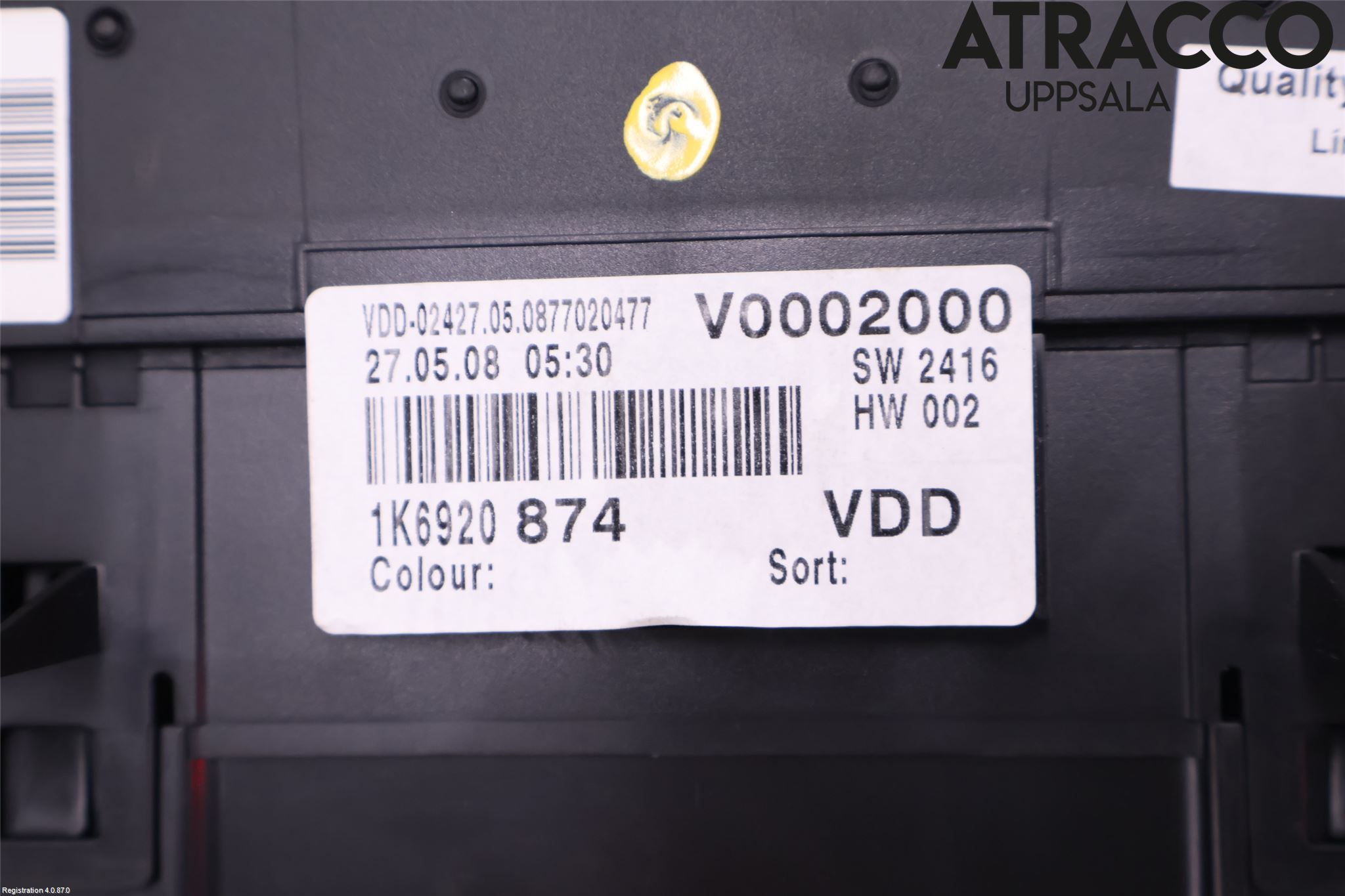 Volkswagen VW GOLF V 04-09 Instrument Komb