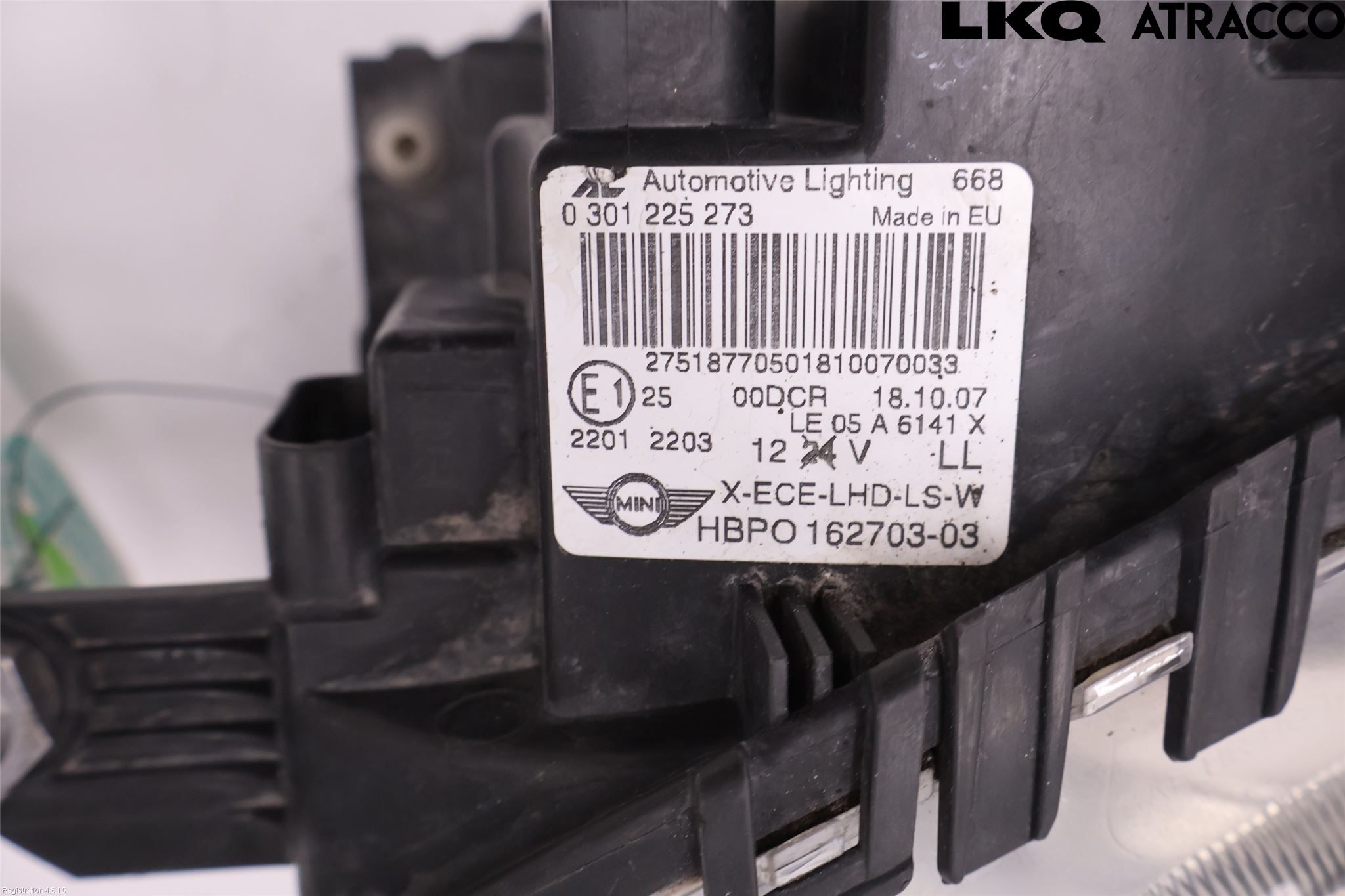 Mini COUPE R56 05-14 Strålkastare Vänster