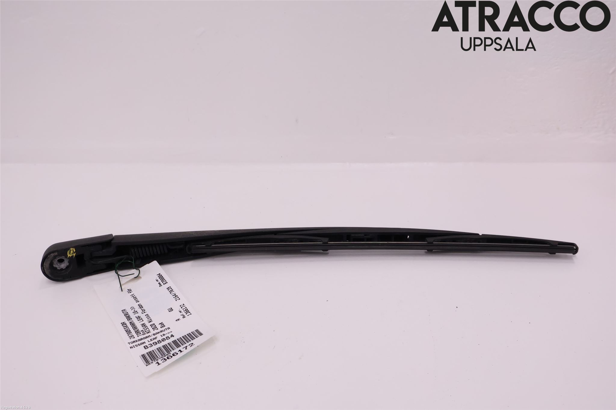 Nissan LEAF 18- Torkararm-Bakruta