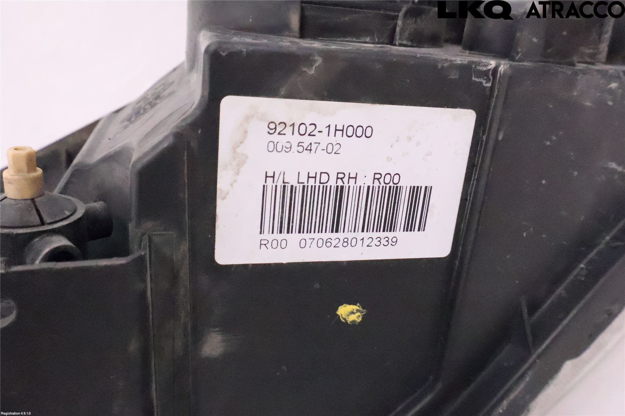 Kia CEED 06-12 Strålkastare Höger