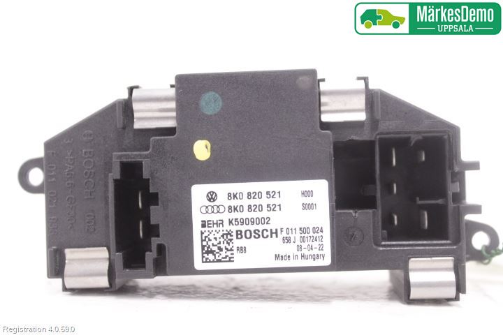 Audi A4/S4 08-11 Värmefläktsmotstånd