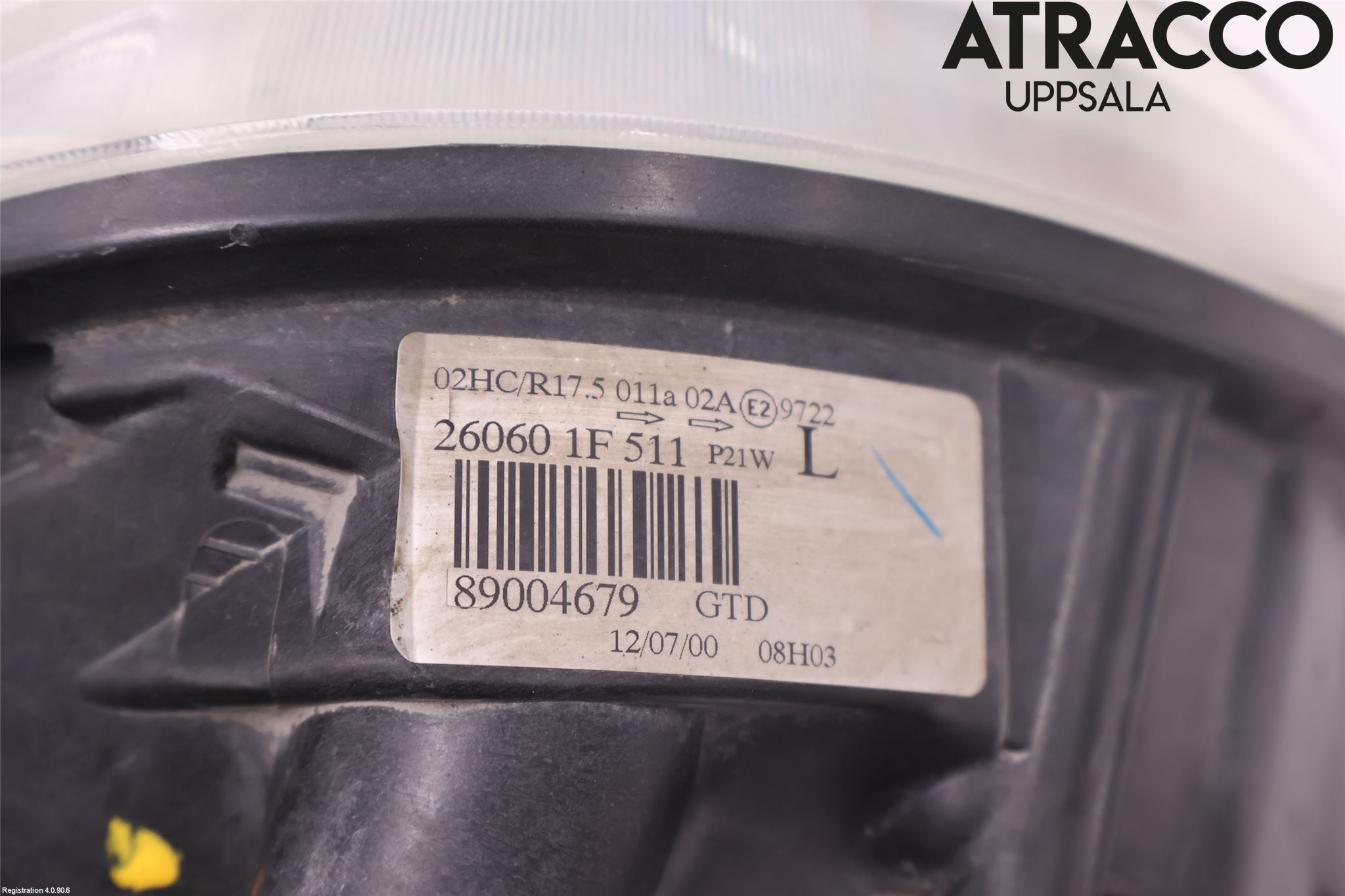 Nissan MICRA 99-02 Strålkastare Vänster