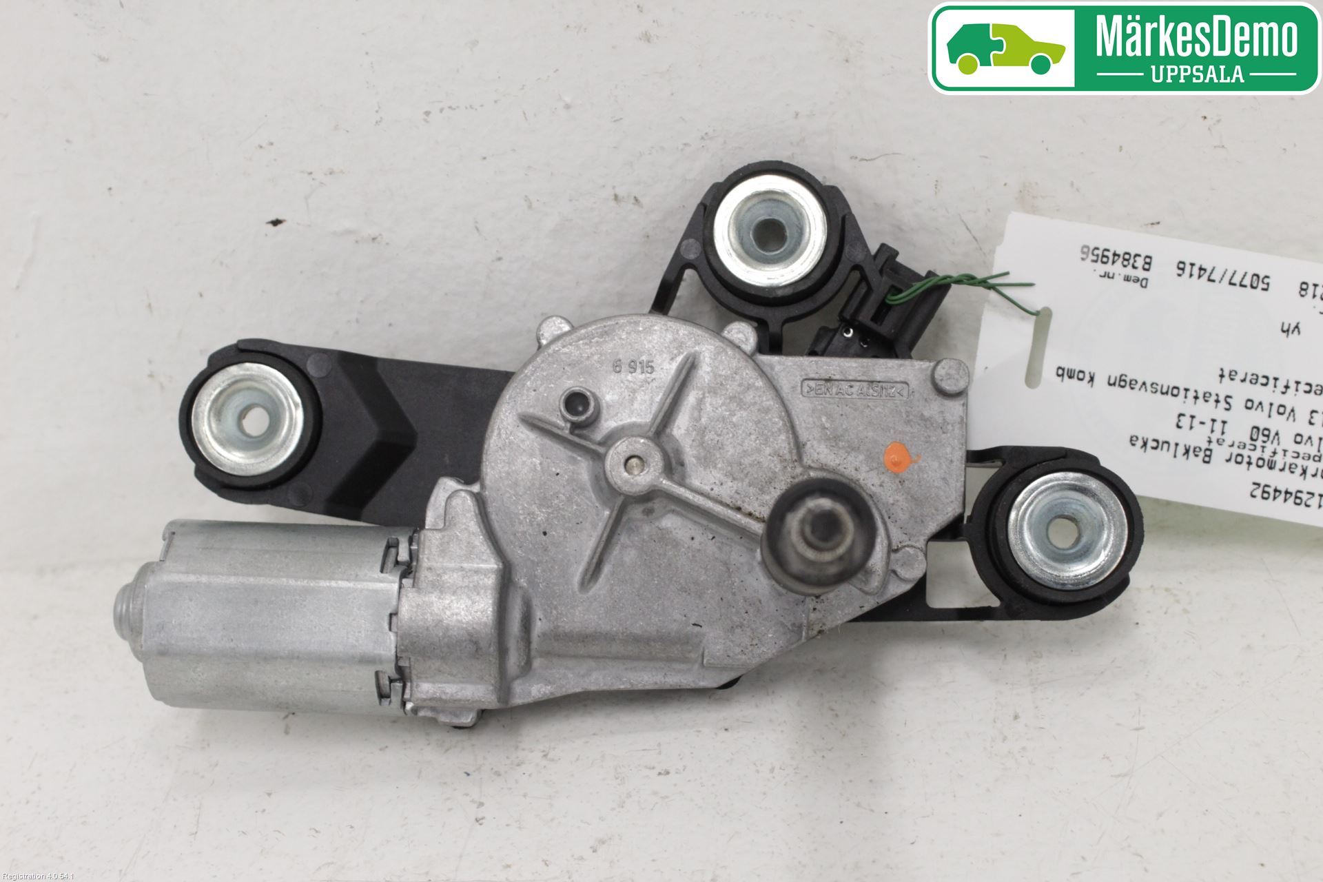 Volvo V60 11-13 Torkarmotor Baklucka