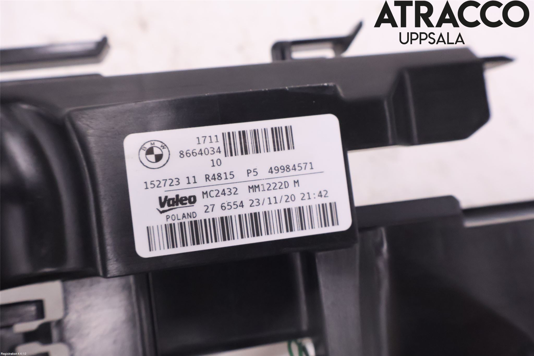 BMW 3 G20/G21/G80/G81 19- Kylarfäste-Ram-Balk