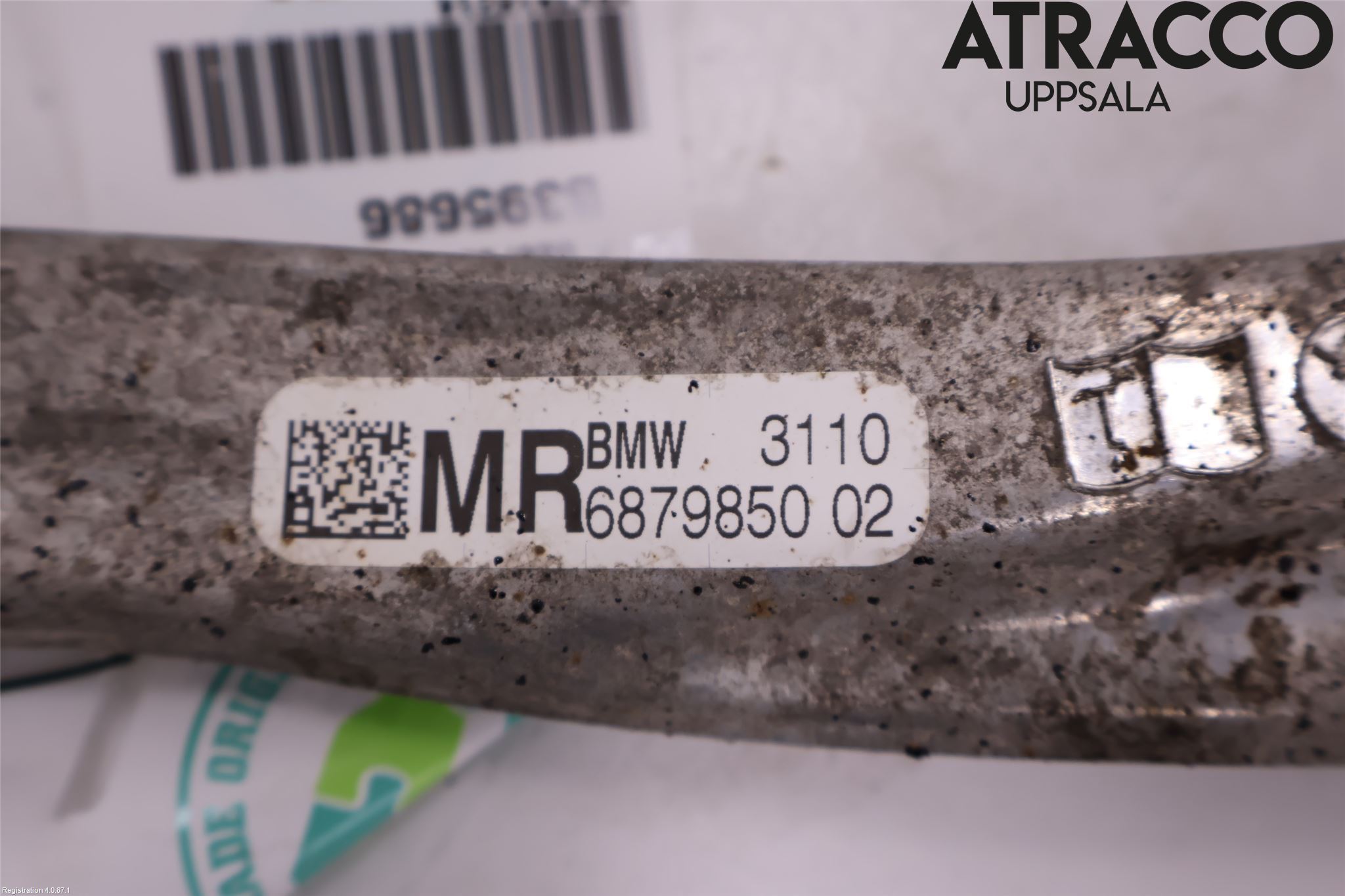BMW 3 G20/G21/G80/G81 19- Bärarm Fram Undre Hö