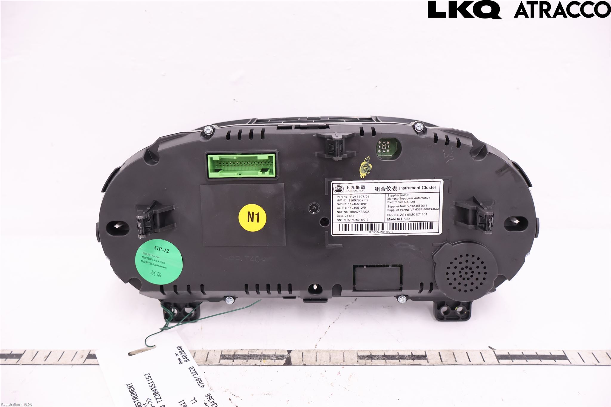 MG ZS EV 20- Instrument Komb