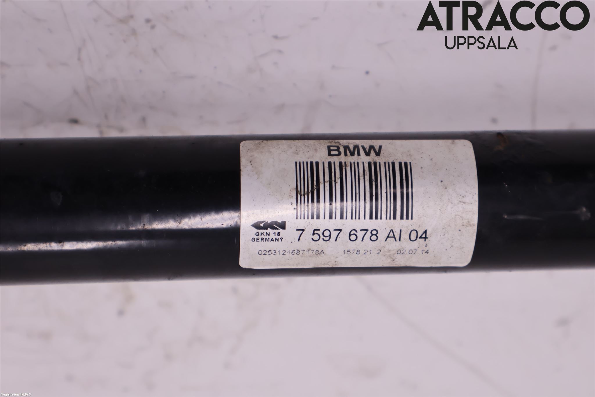 BMW 4 F36 Gran Coupé 14-20 Drivaxel Bak Höger