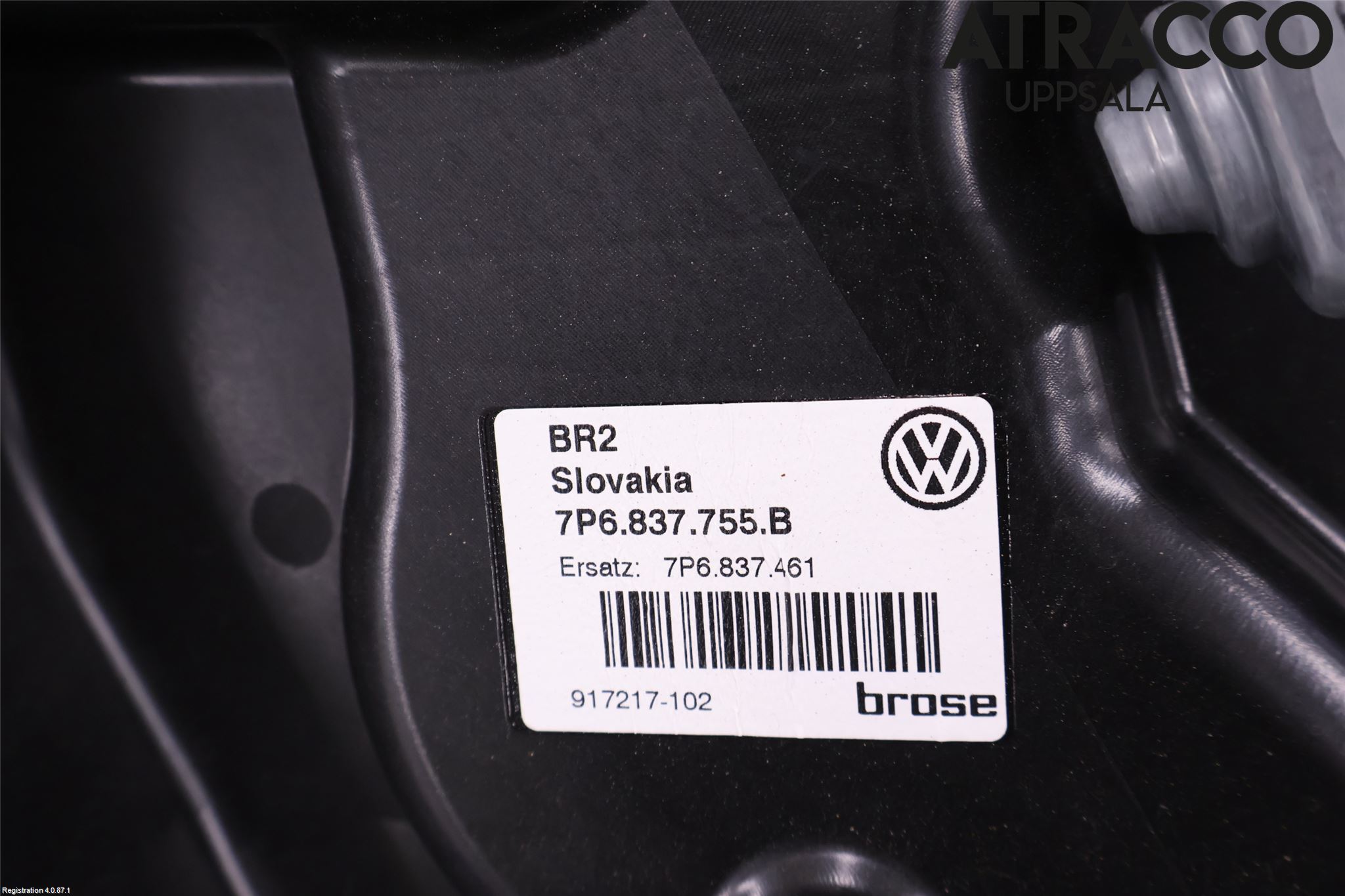 Volkswagen VW TOUAREG 7P 11-18 Fönsterhiss El Kompl