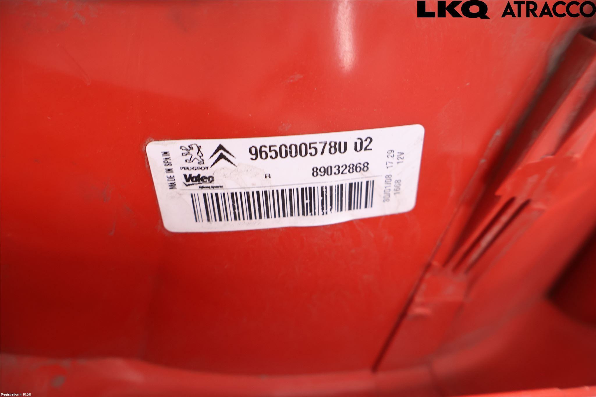 Citroen XSARA PICASSO Bakljus Höger