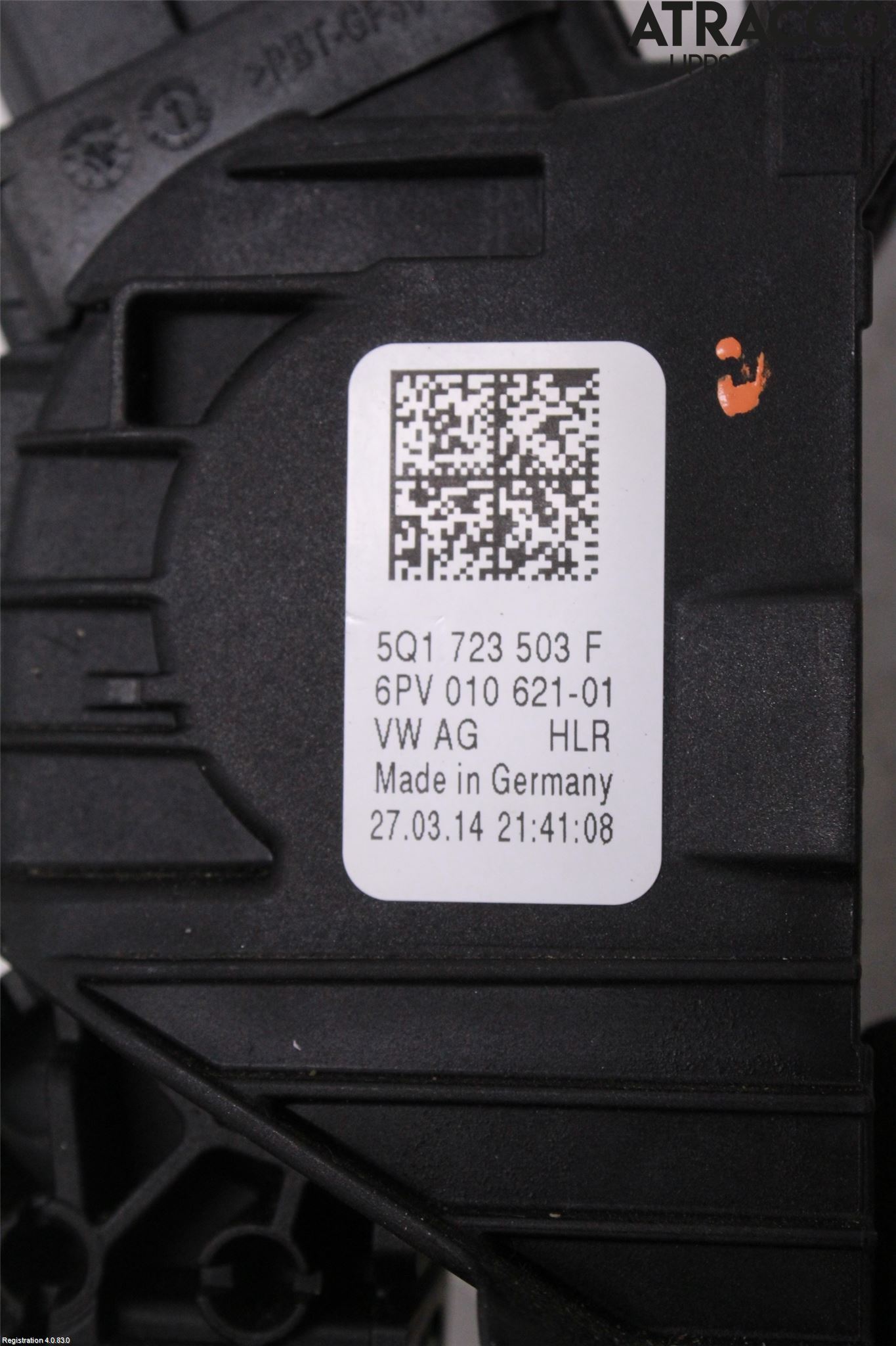 Volkswagen VW GOLF / E-GOLF VII 13-20 Gaspedal