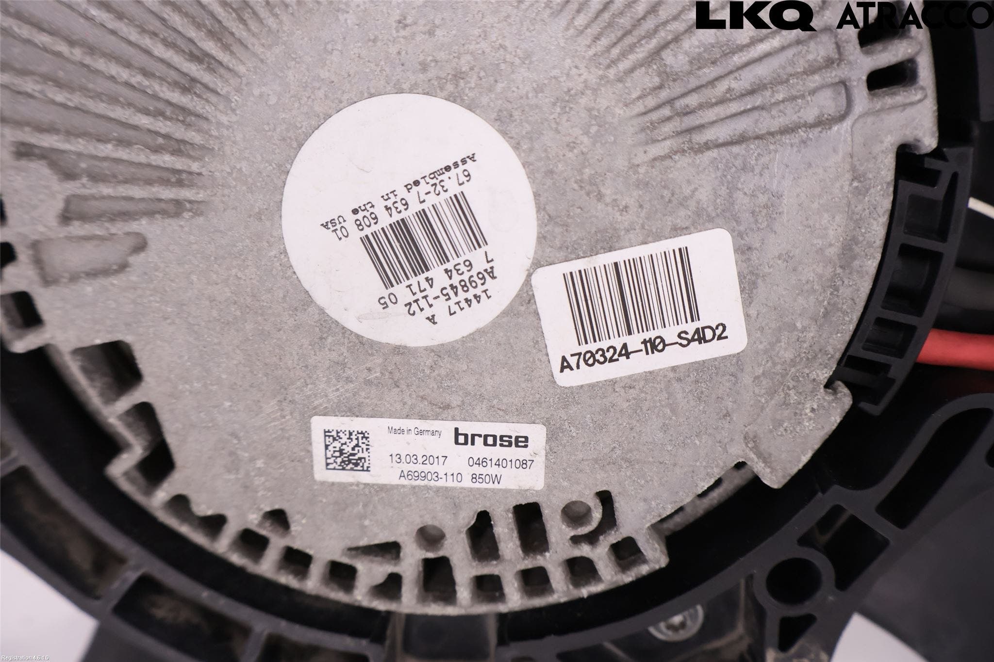 BMW X5 F15 13-18 Kylfläkt El