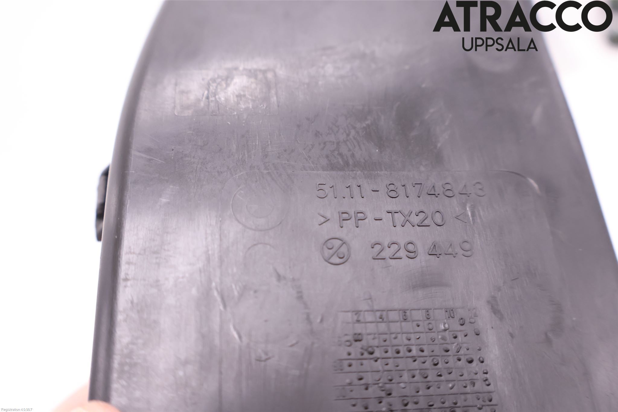 BMW 5 E39 95-04 Deflektor Plåt-Plast Kylning