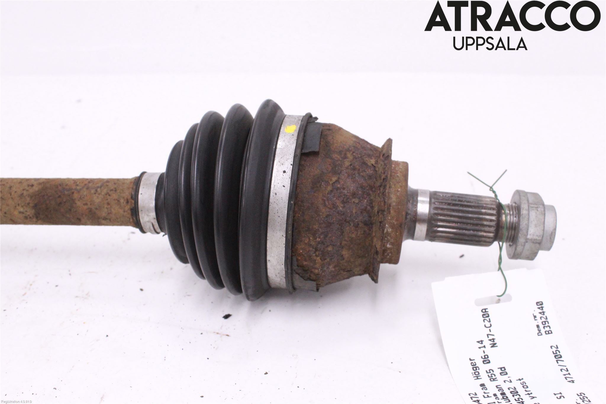 Mini CLUBMAN R55 06-14 Drivaxel Fram Höger