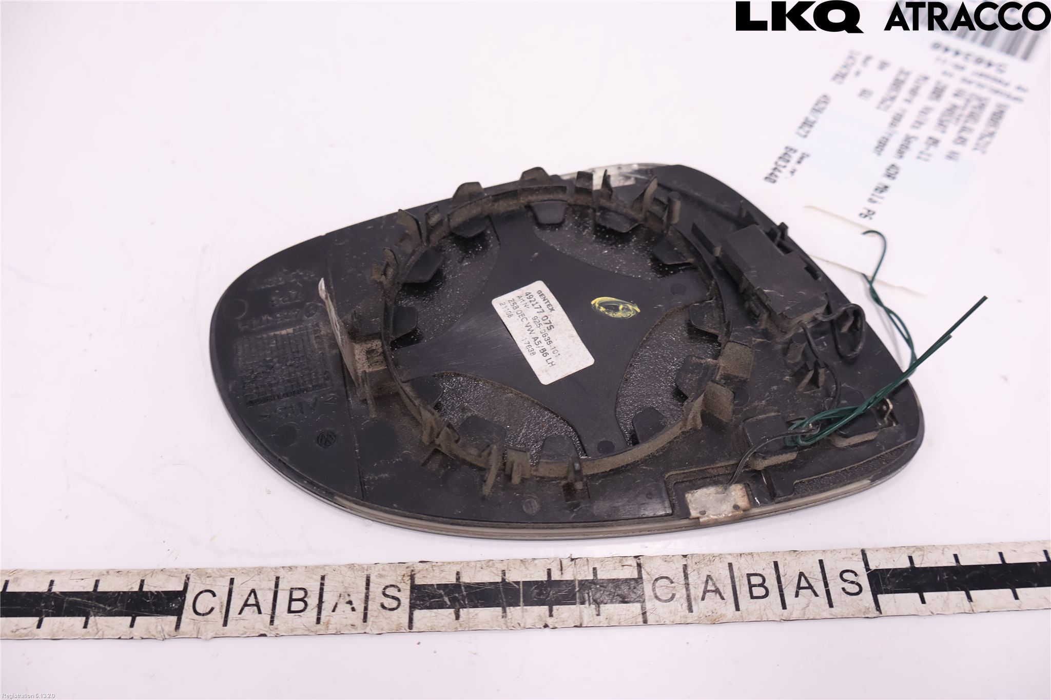 Volkswagen VW PASSAT 05-11 Spegelglas Vä