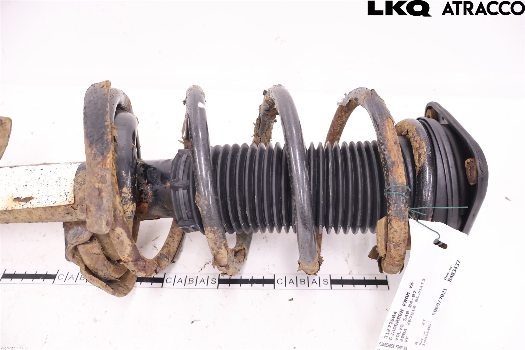 Volvo S40 04-07 Fjäderben Fram Vänster