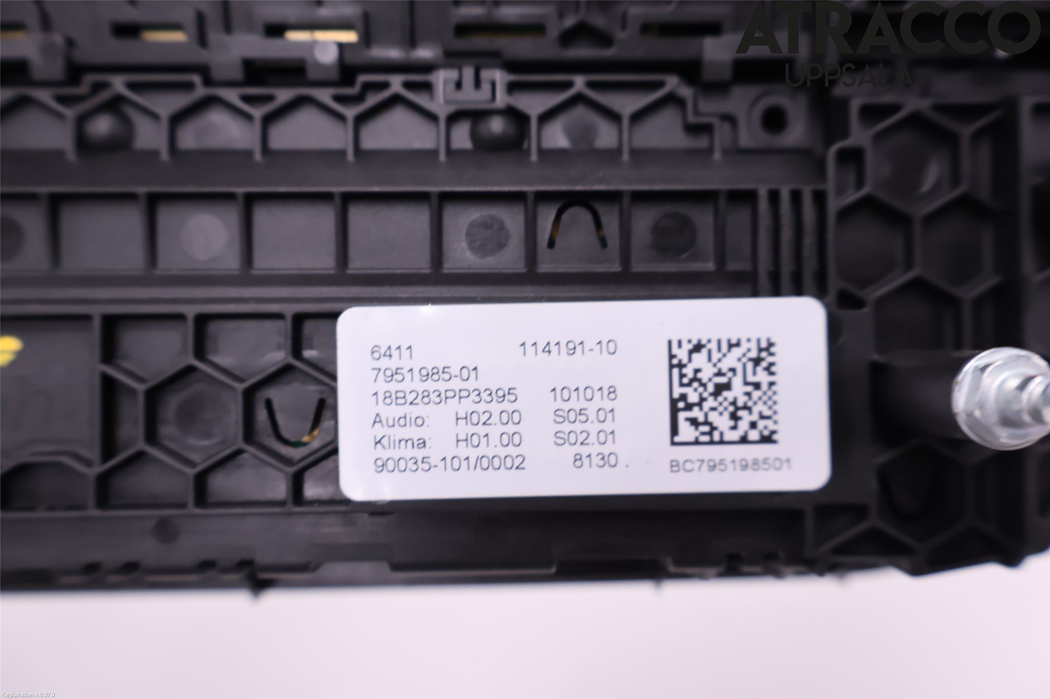 BMW X3 G01 18- Ac Styrenhet Ac Manöveren