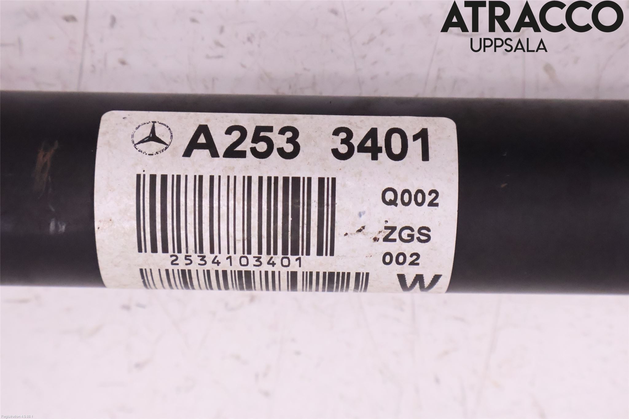 Mercedes-Benz MB GLC-KLASS (X253/C253) 15-22 Mellanaxel Främre 4Wd
