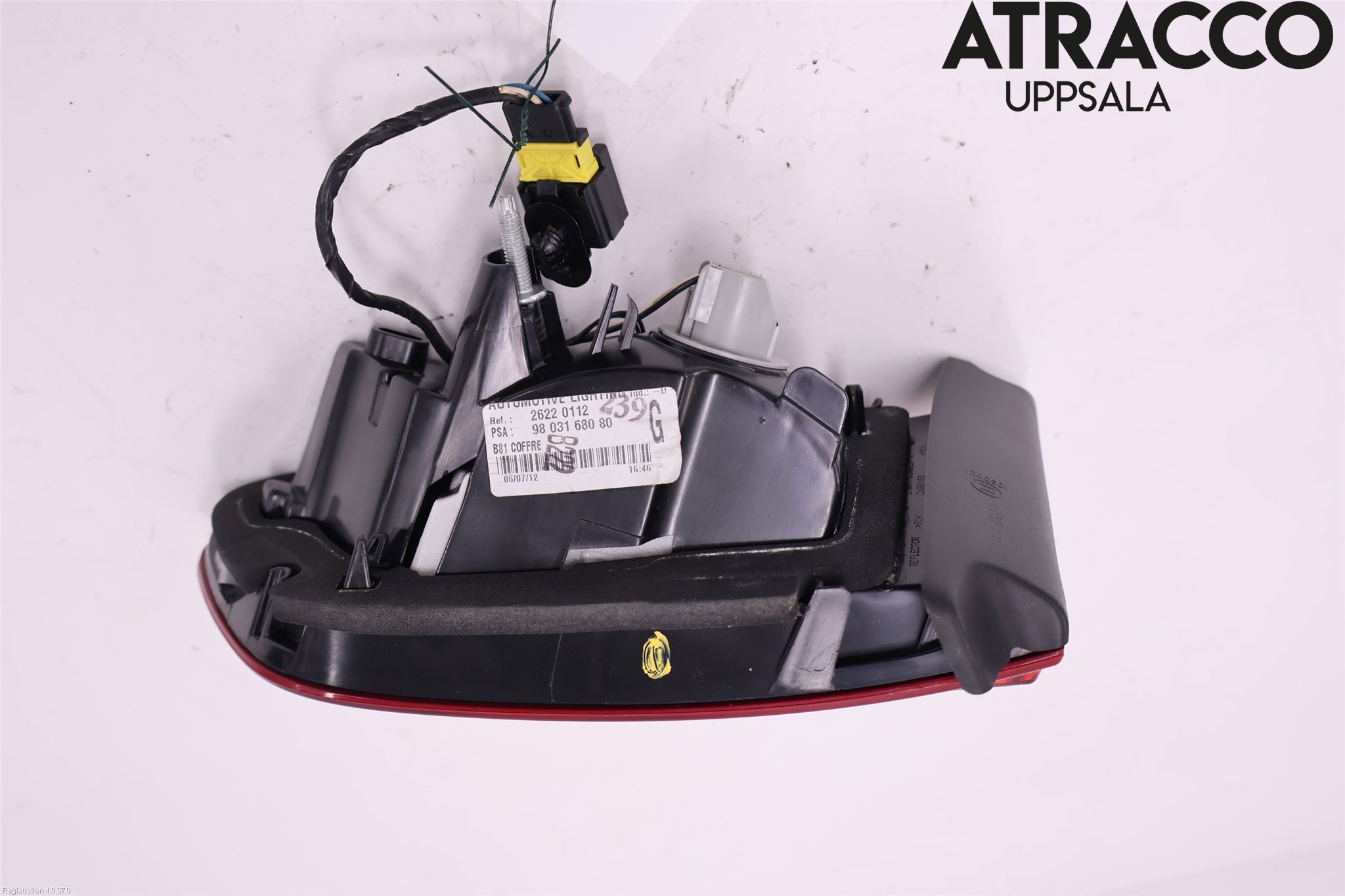 Citroen DS5 Bakljus Lucka Vä