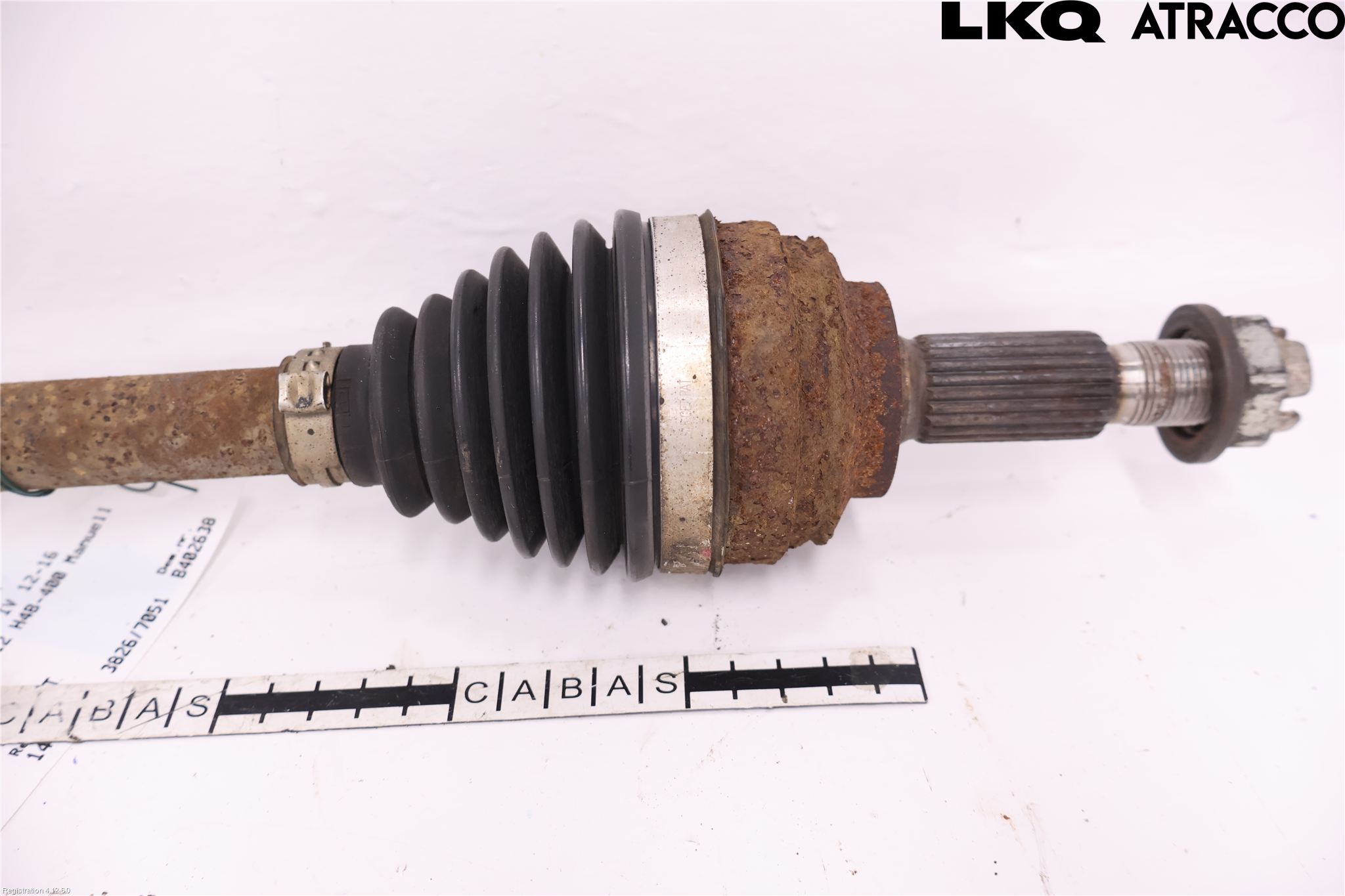 Renault CLIO IV 12-16 Drivaxel Fram Vänster