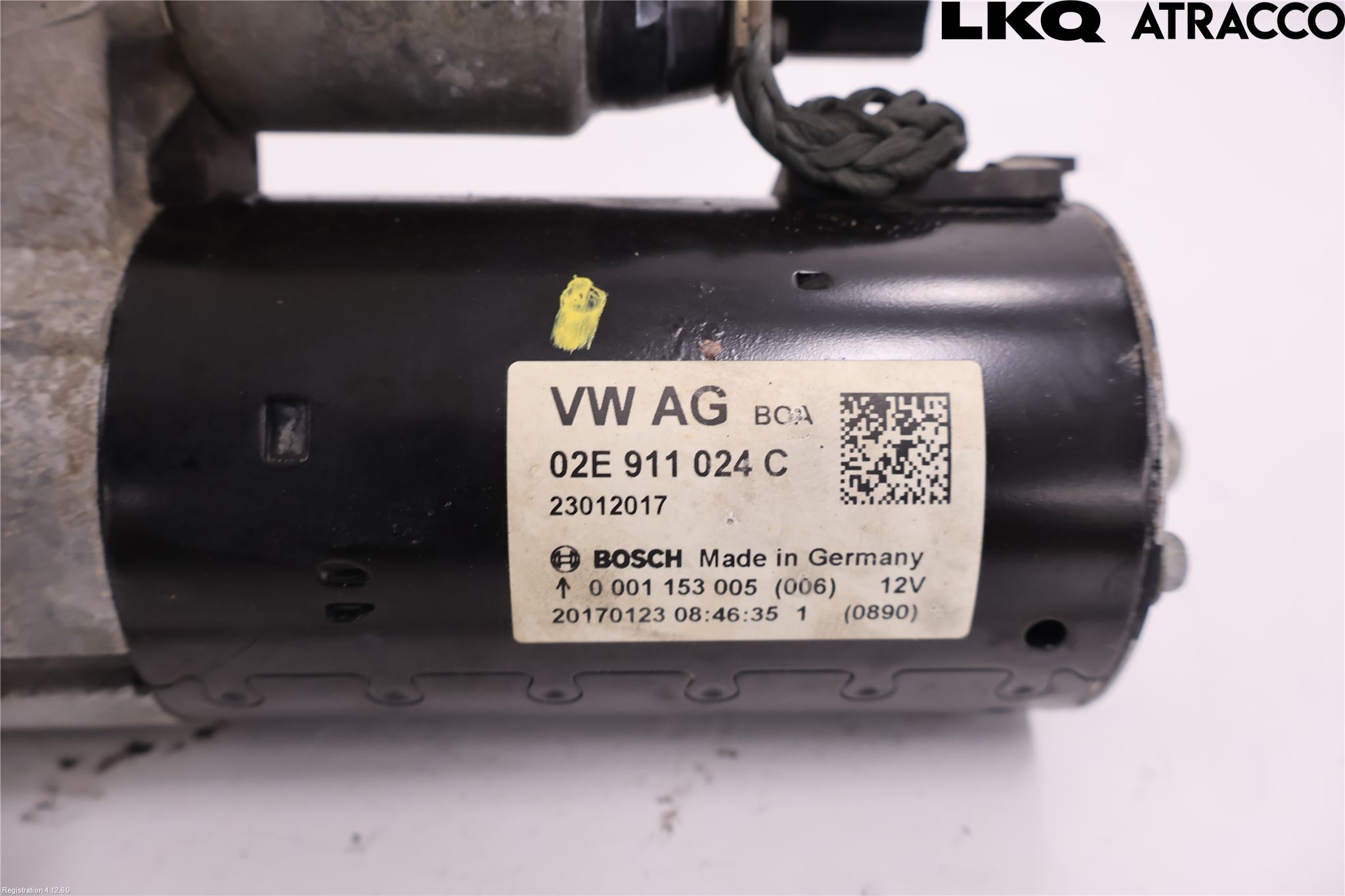 Volkswagen VW CADDY 16-20 Startmotor Diesel