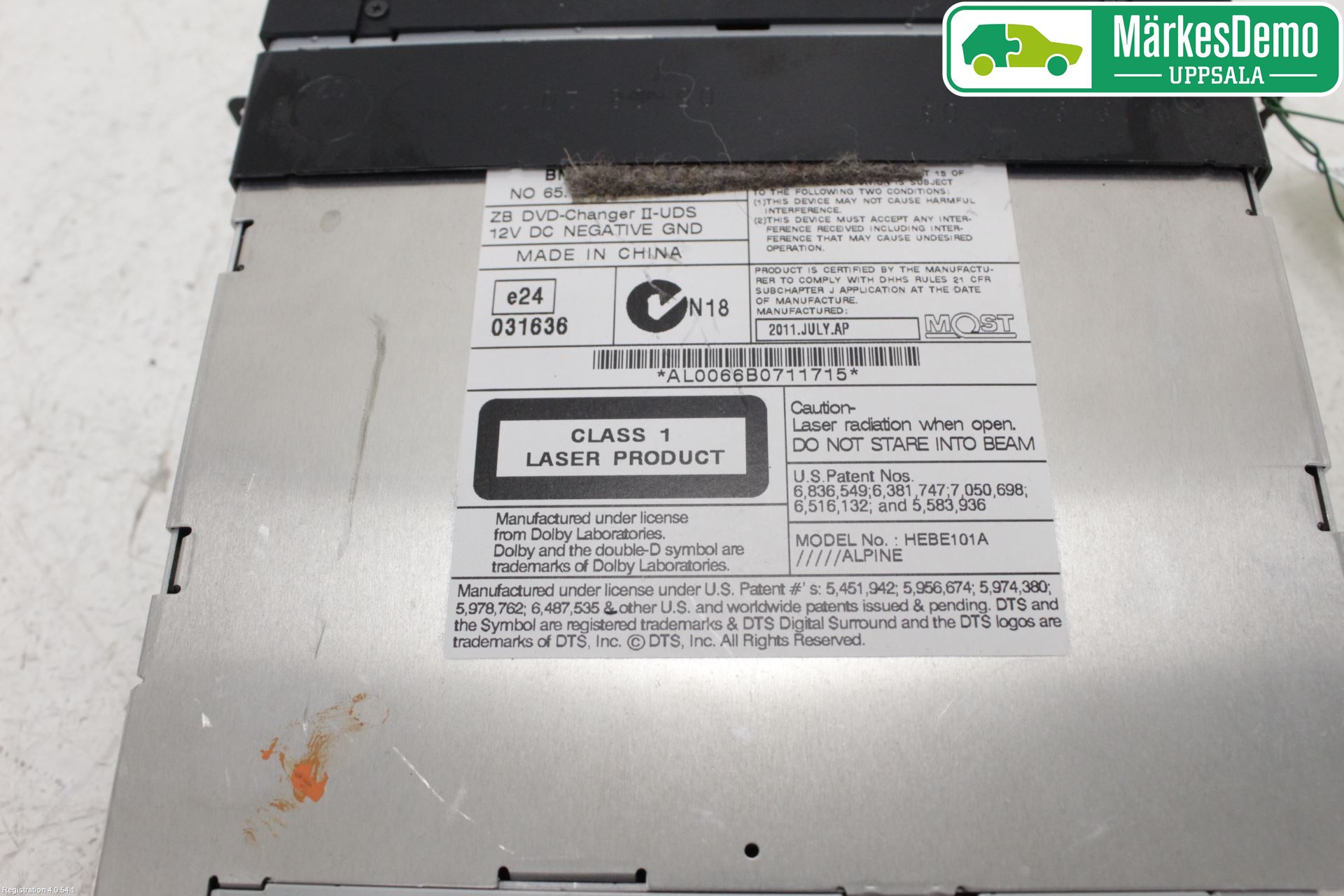 BMW 7 F01/02/03/04 09-15 Dvd