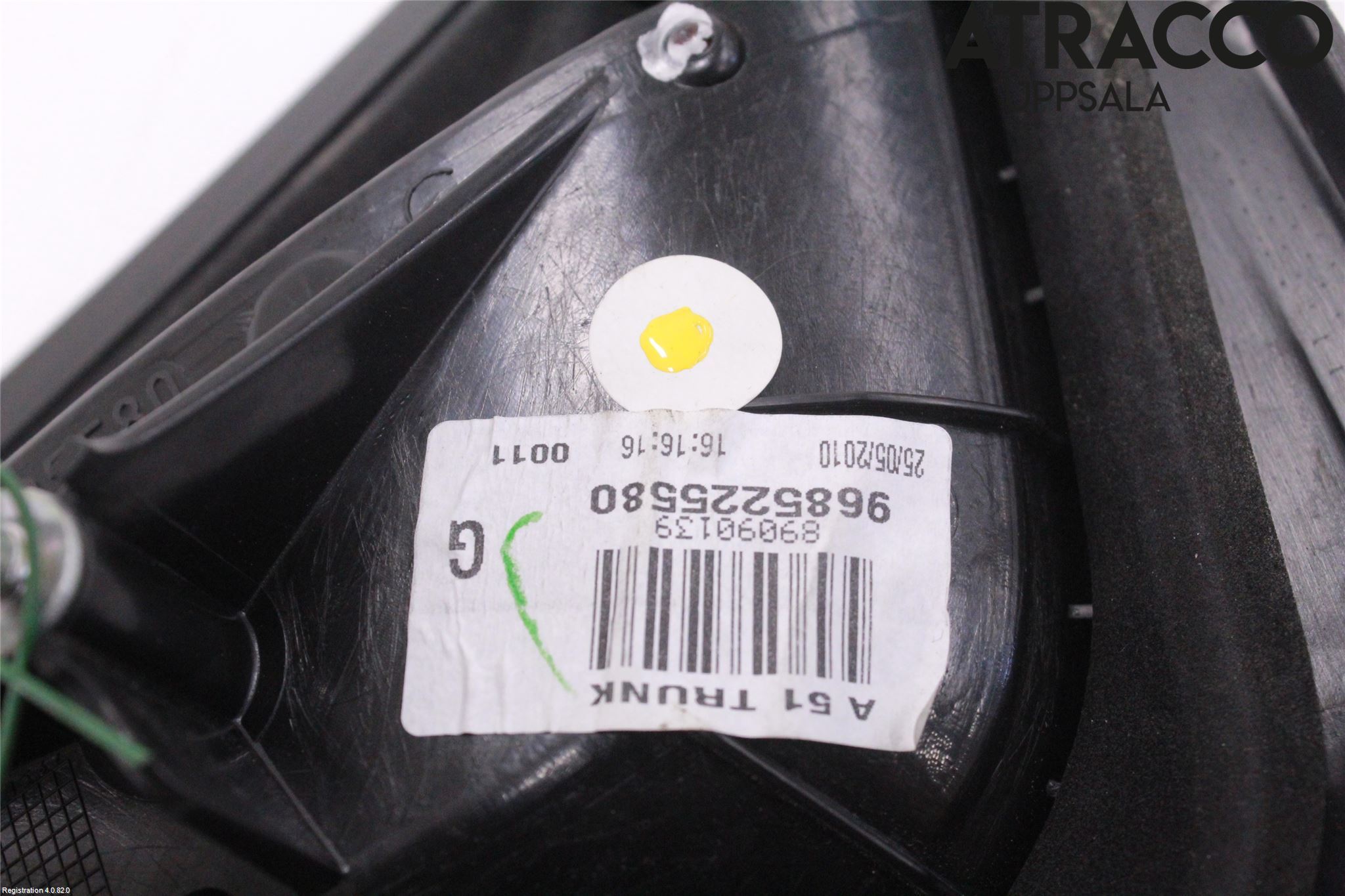 Citroen C3 10-17 Bakljus Lucka Vä