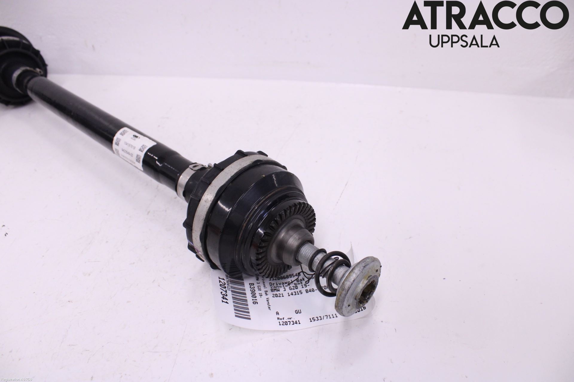 BMW 3 G20/G21/G80/G81 19- Drivaxel Bak Vänster