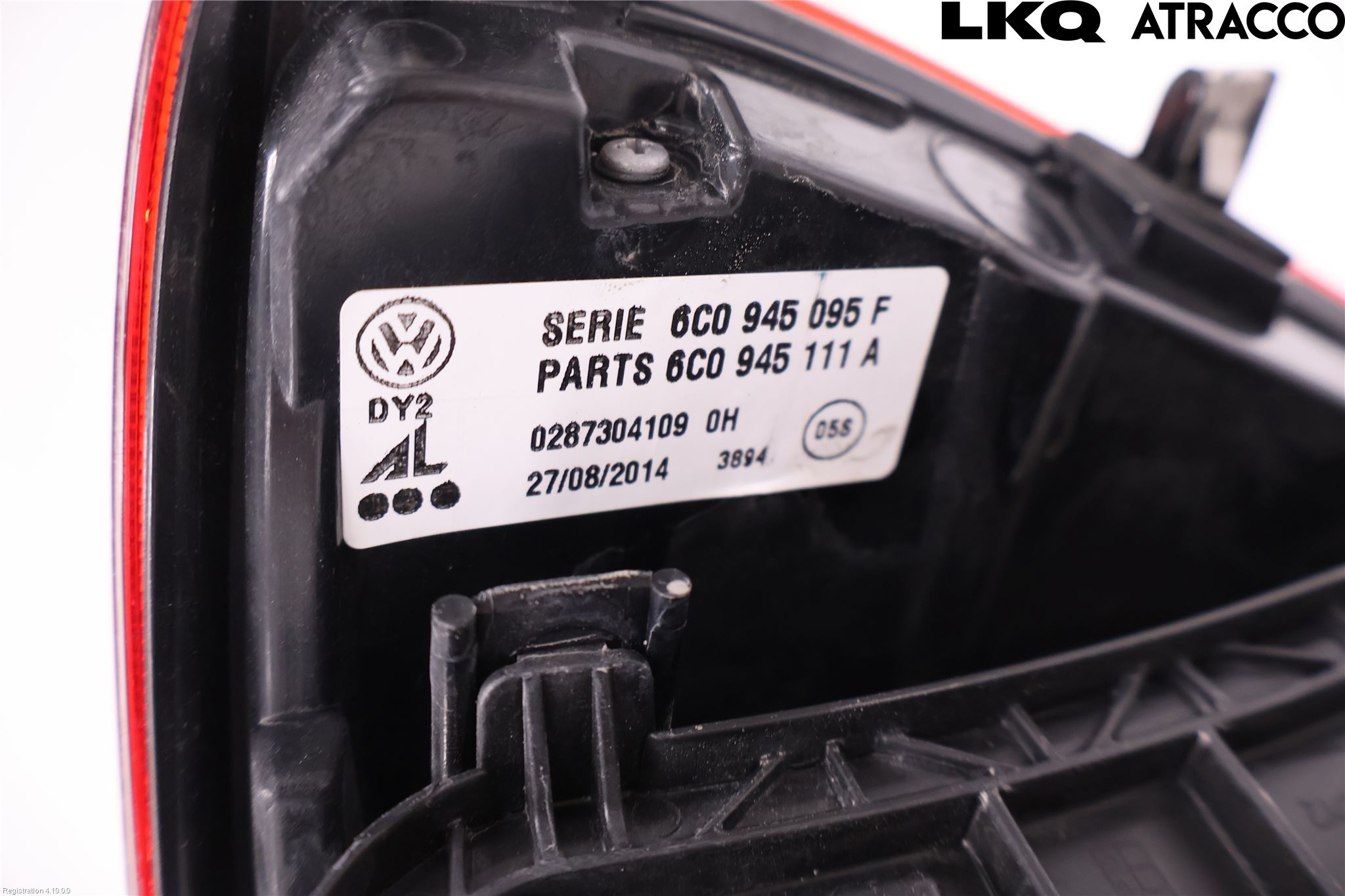 Volkswagen VW POLO 10-17 Bakljus Vänster